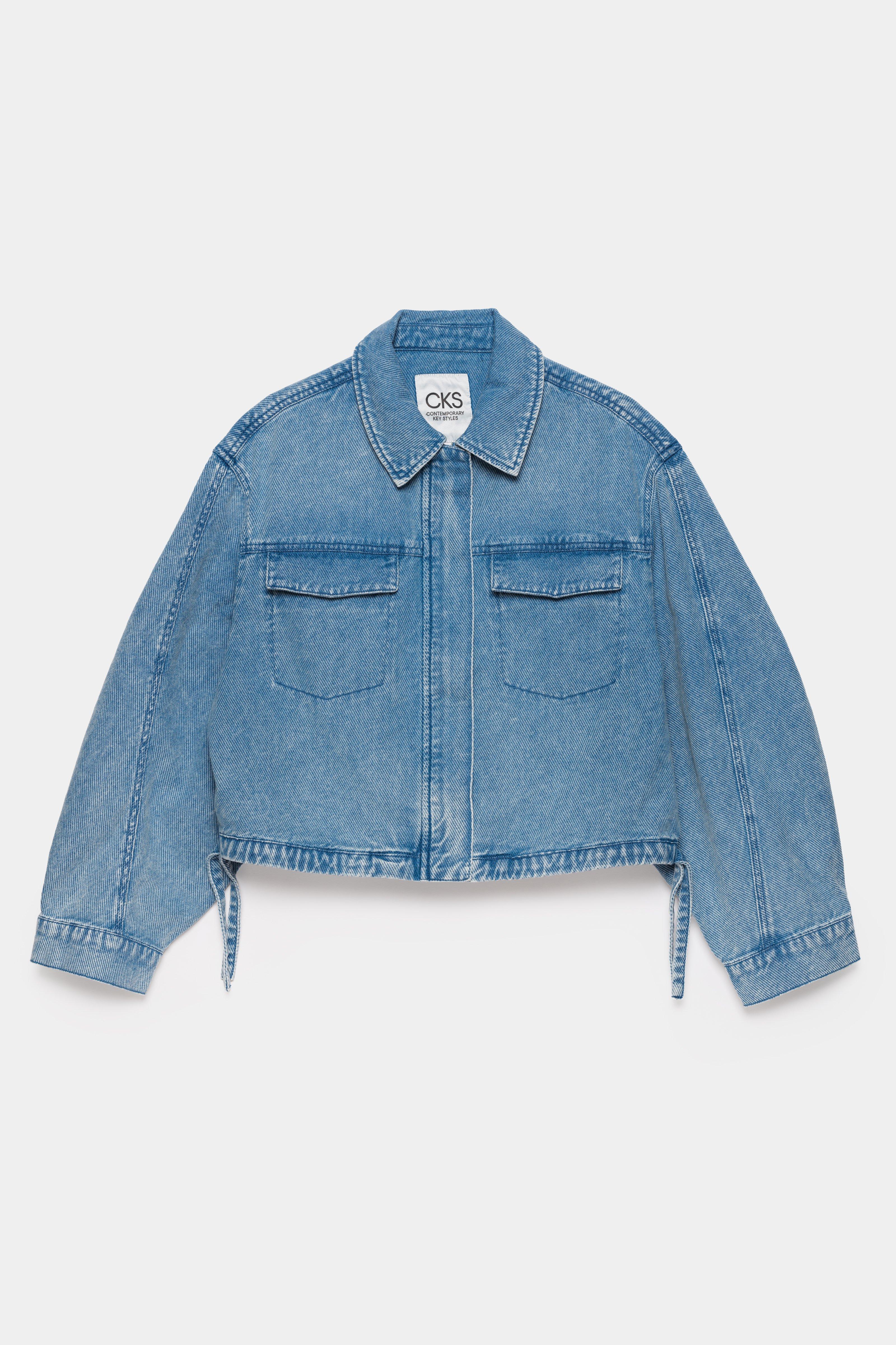CKS - CROWD - Denimjacke - Hellblau