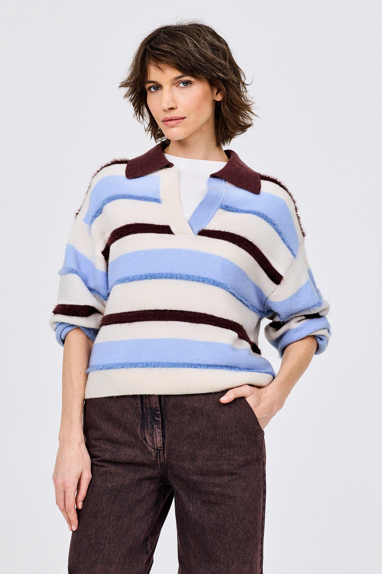 CKS - PLUMMER - polo - donkerbruin