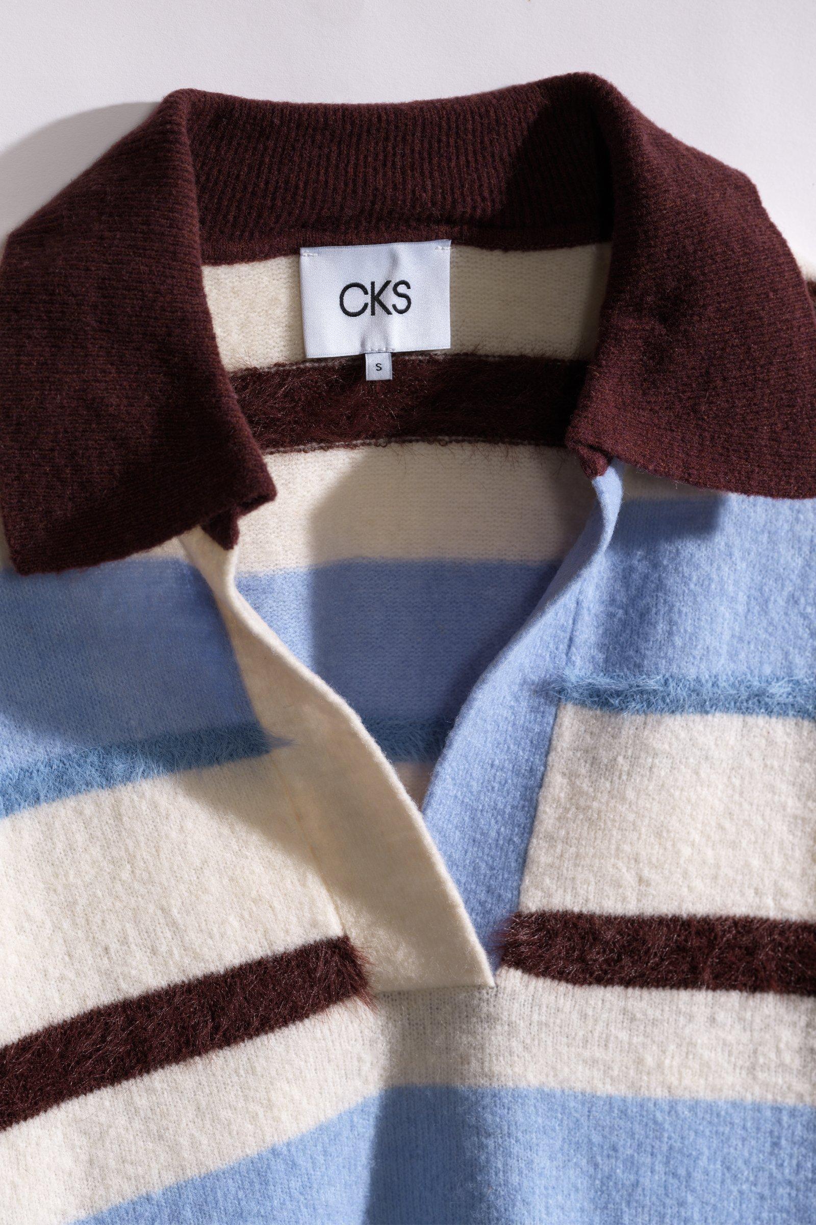 CKS - PLUMMER - polo - donkerbruin