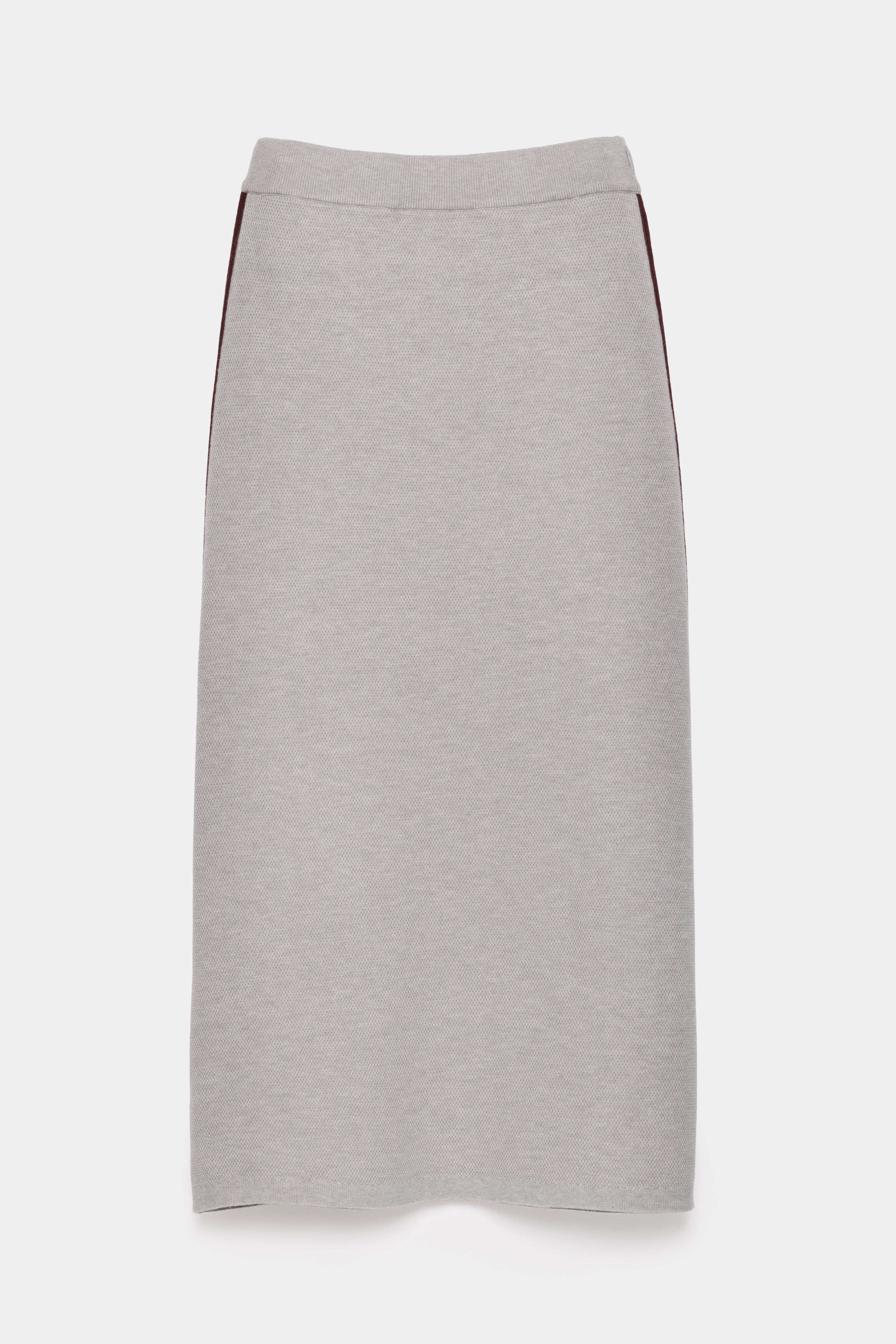 CKS - SKIRTA - long skirt - grey