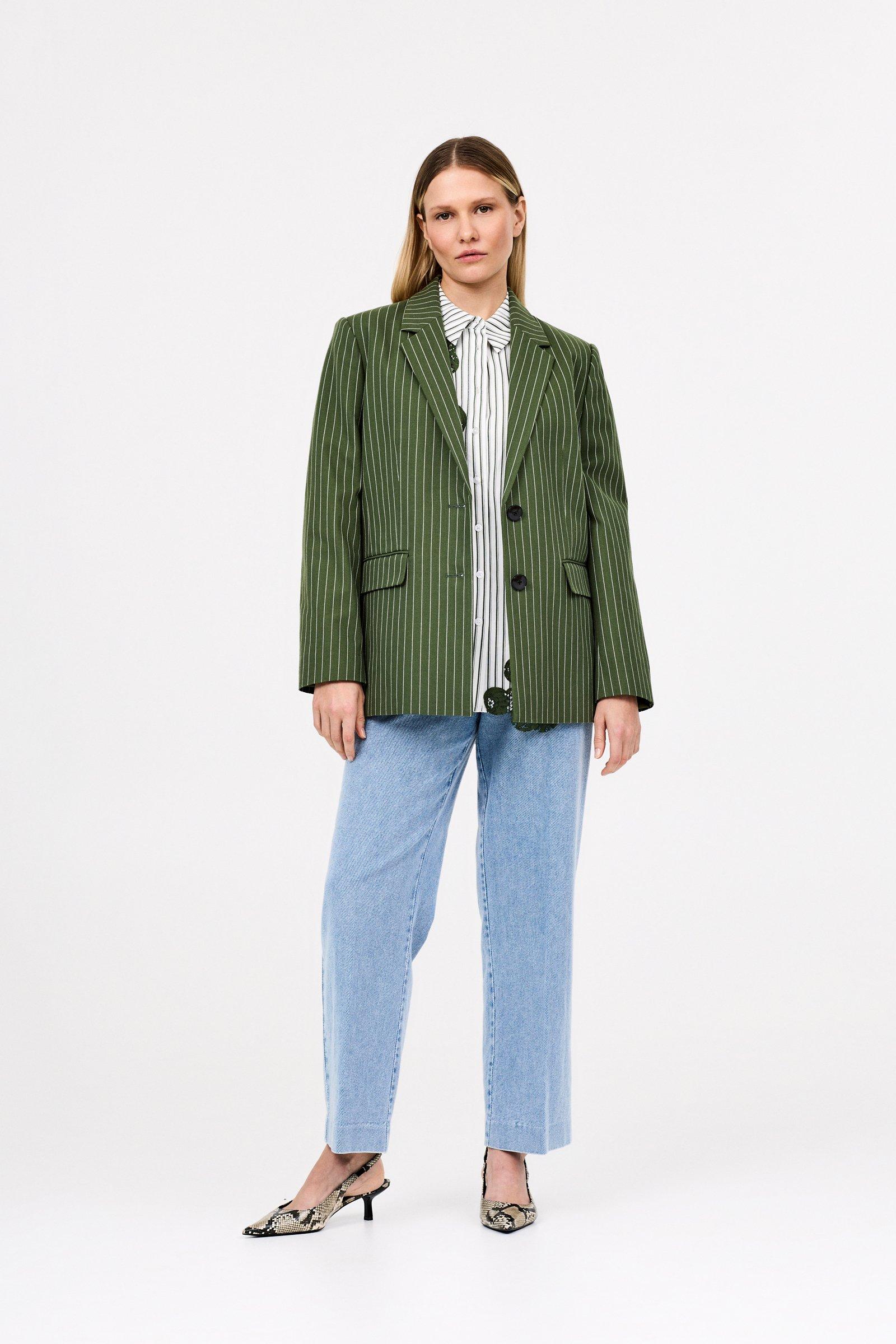 CKS - SUPER - blouse long sleeves - dark green