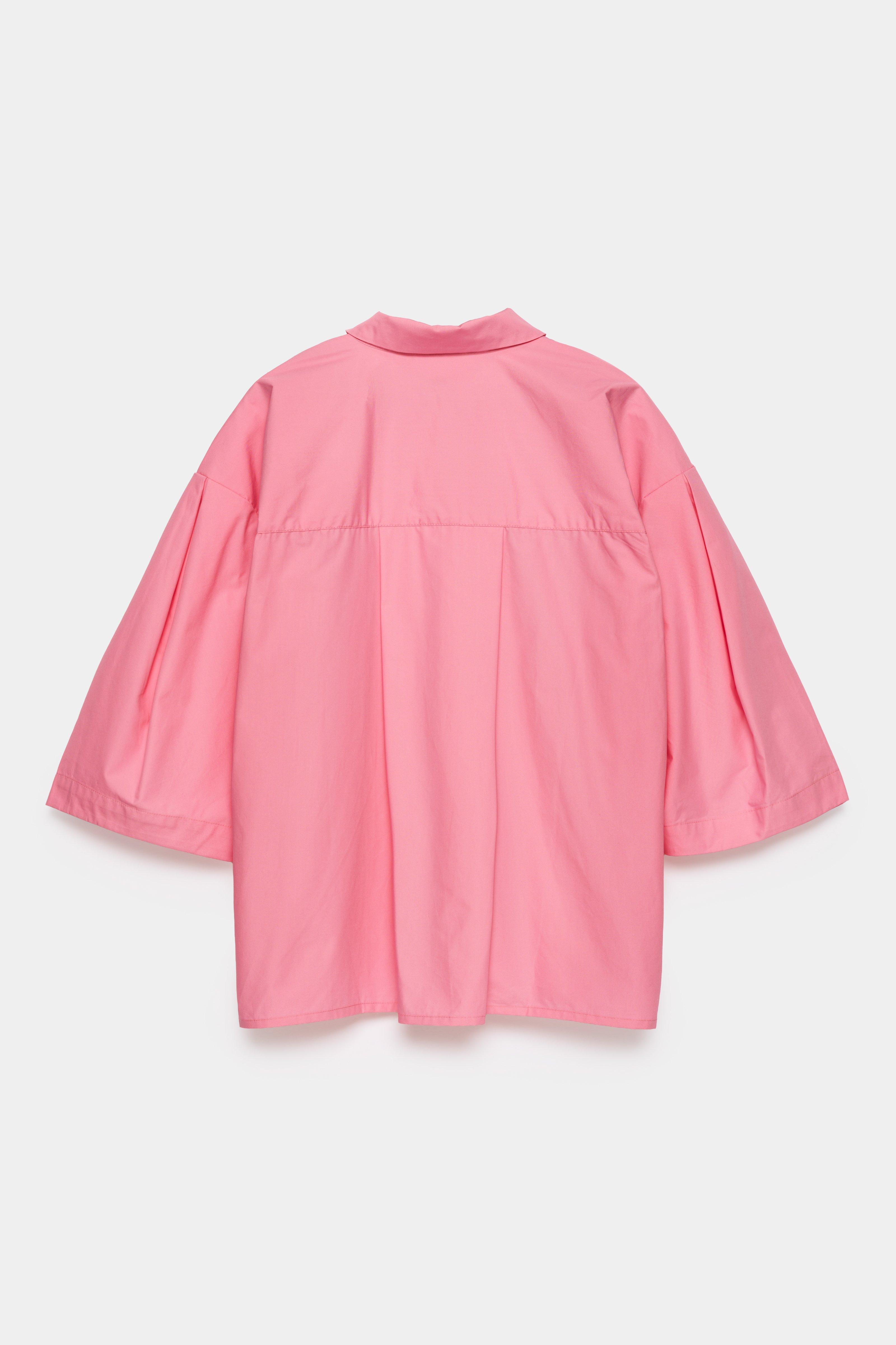 CKS - SHOMPET - blouse short sleeves - bright pink