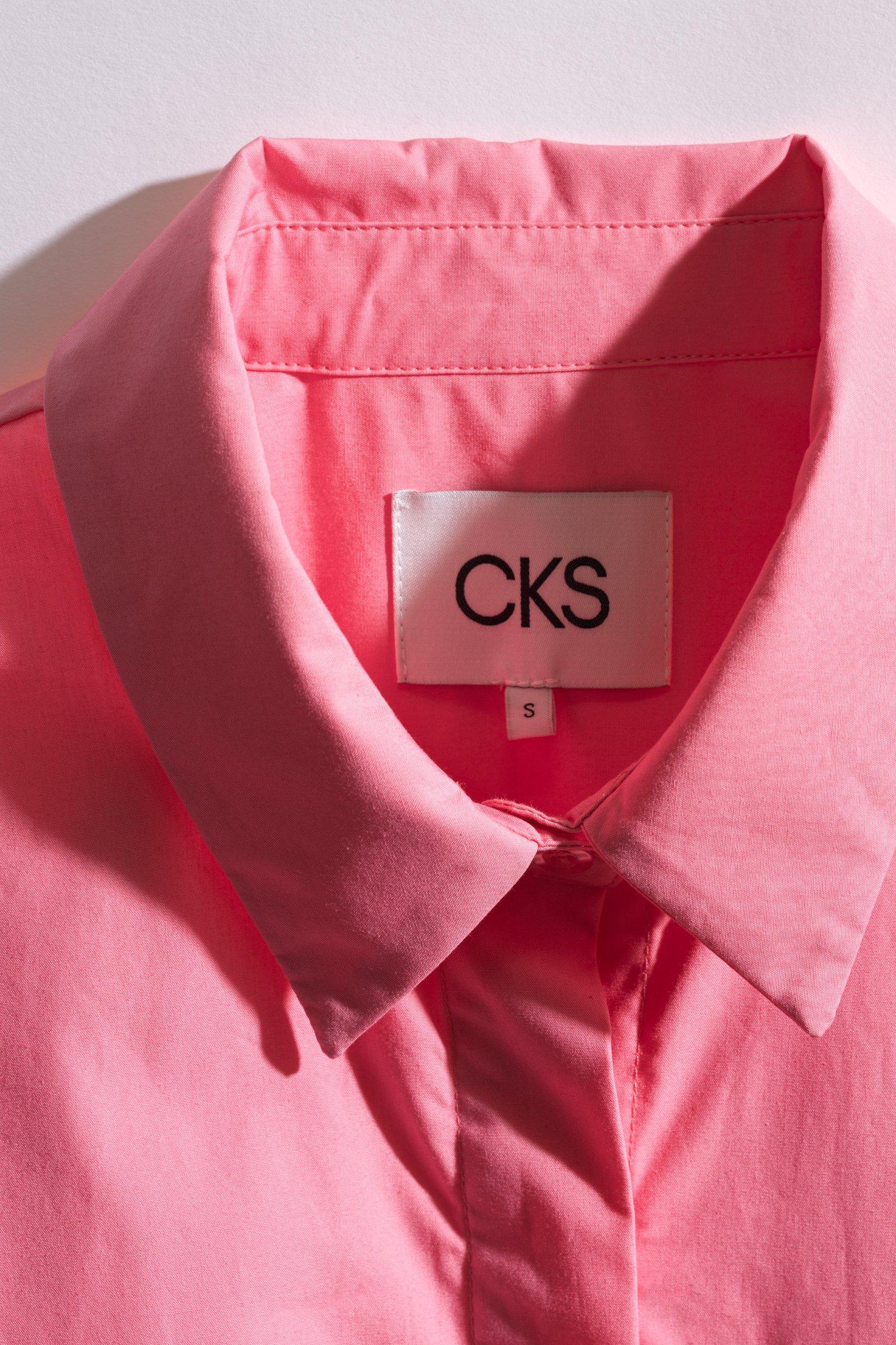 CKS - SHOMPET - Bluse Kurze &Auml;rmel - Hellrosa