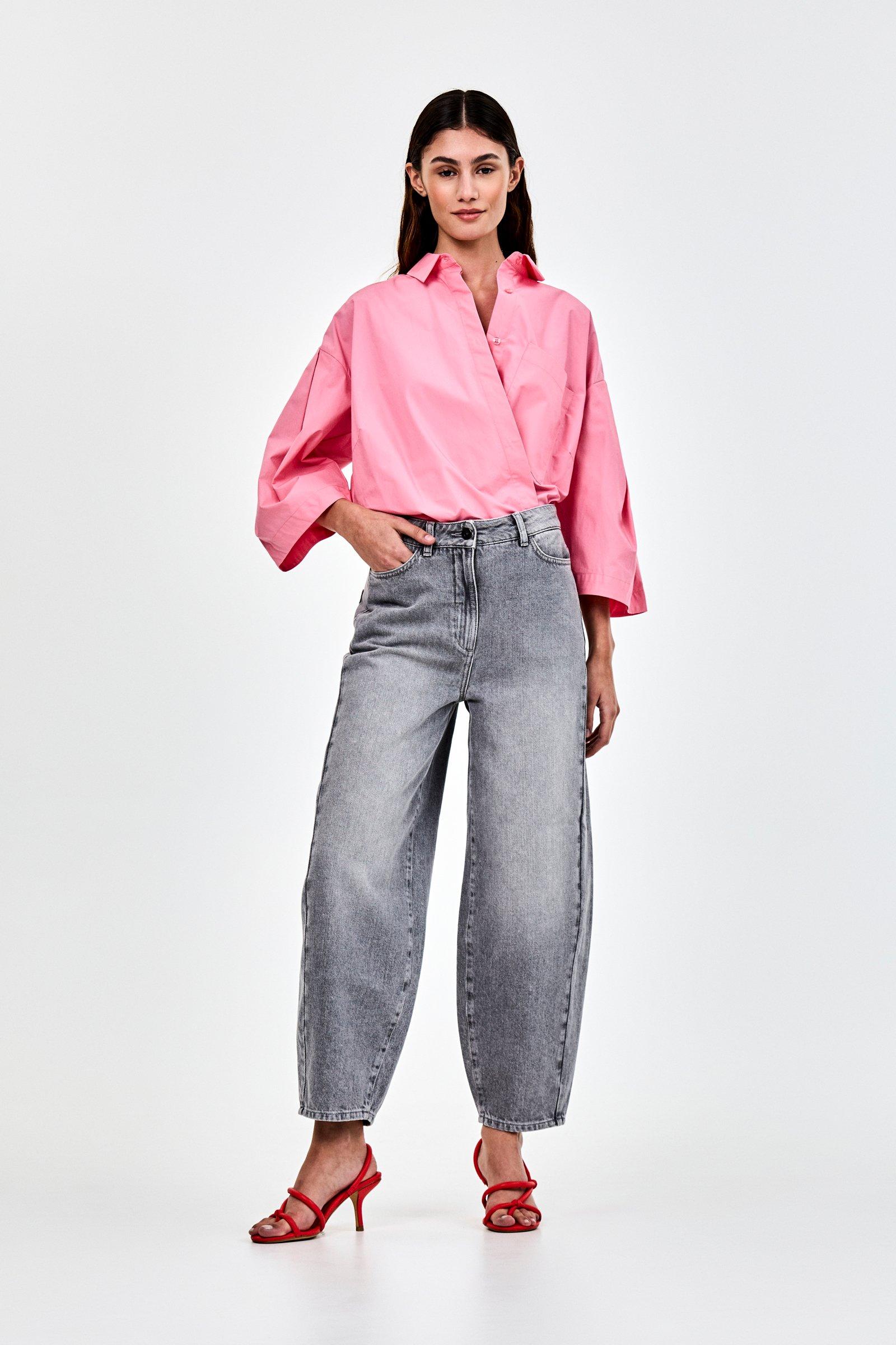 CKS - SHOMPET - blouse korte mouwen - intens roze