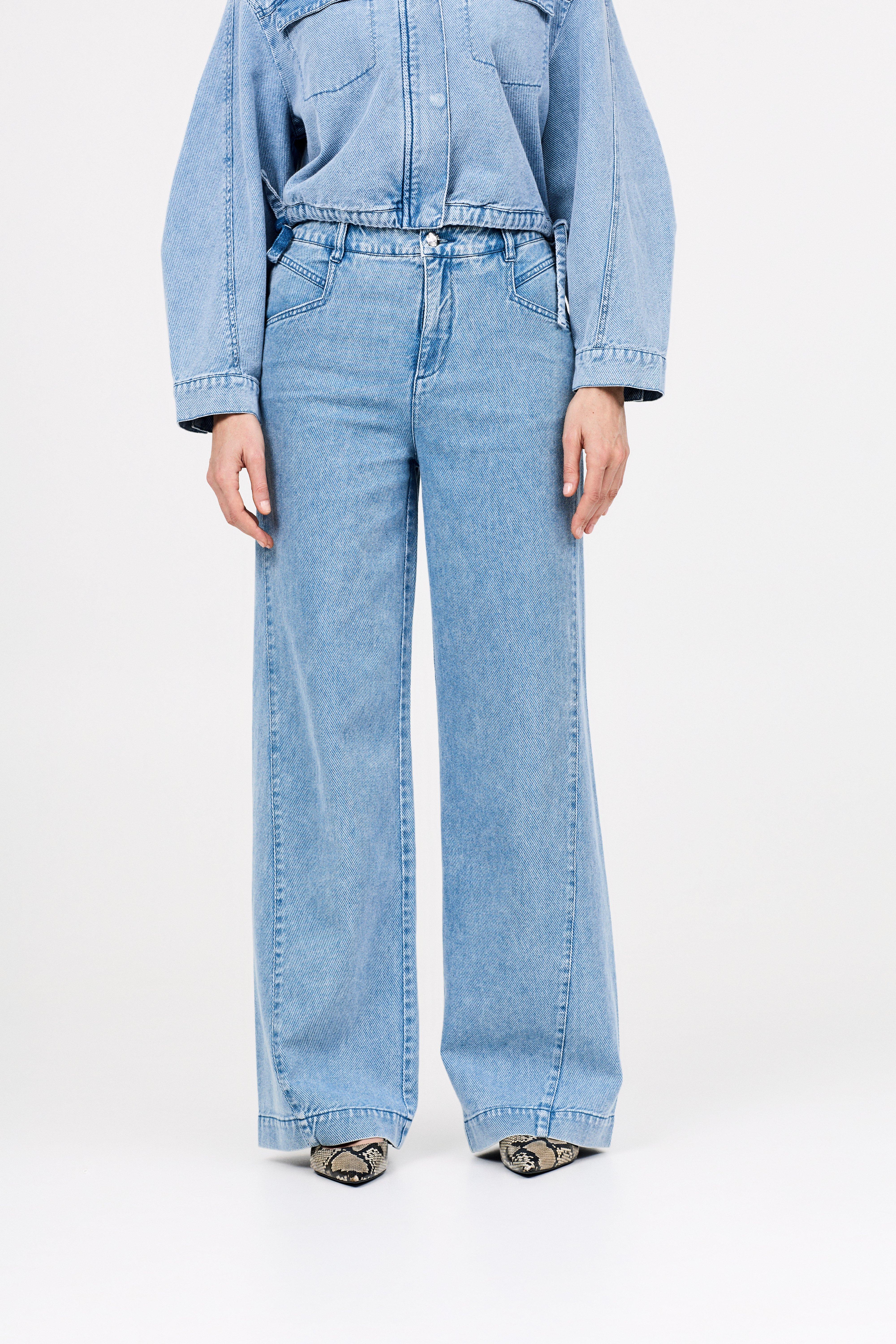 CKS - TWAKE - jeans longs - bleu clair