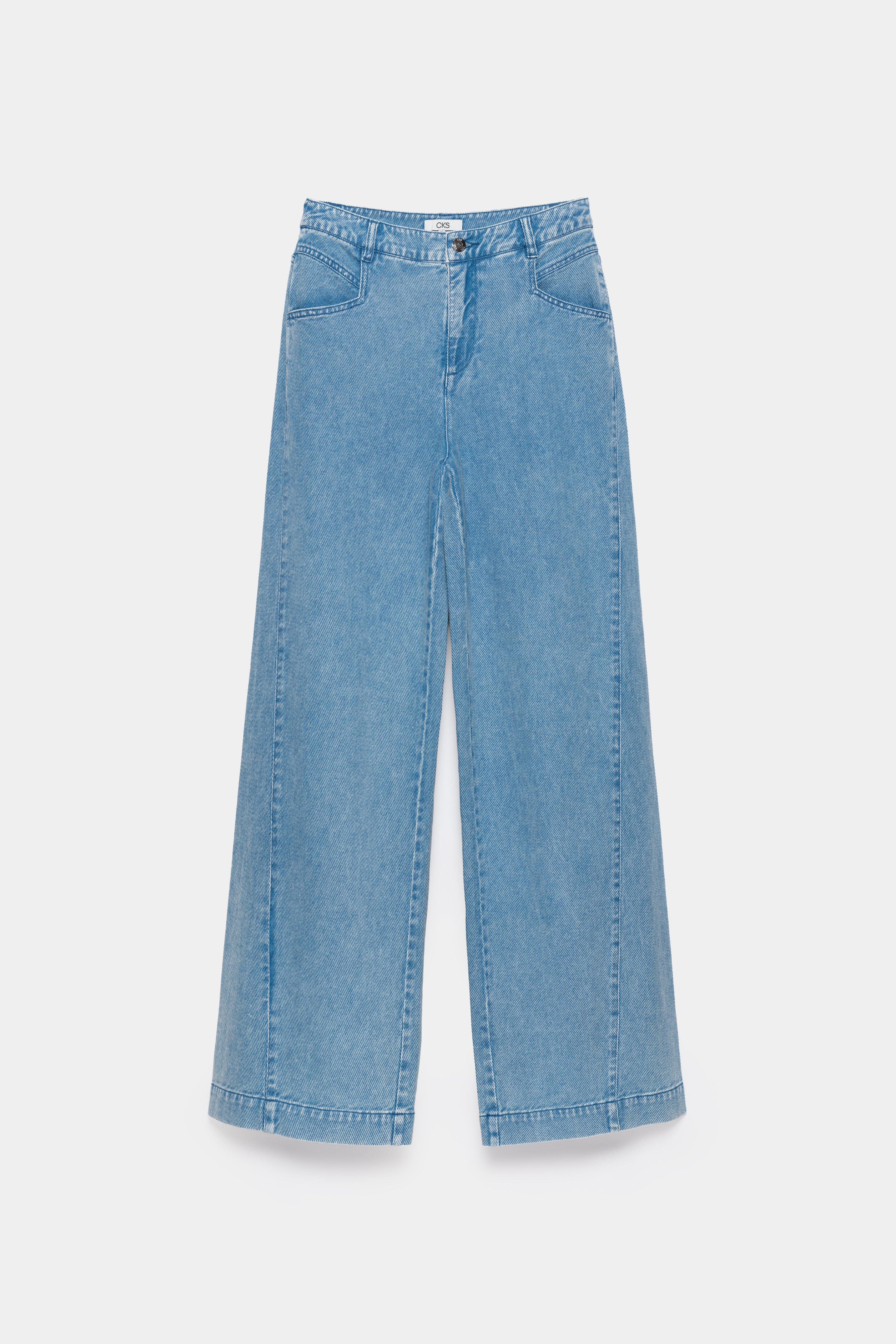 CKS - TWAKE - lange jeans - lichtblauw