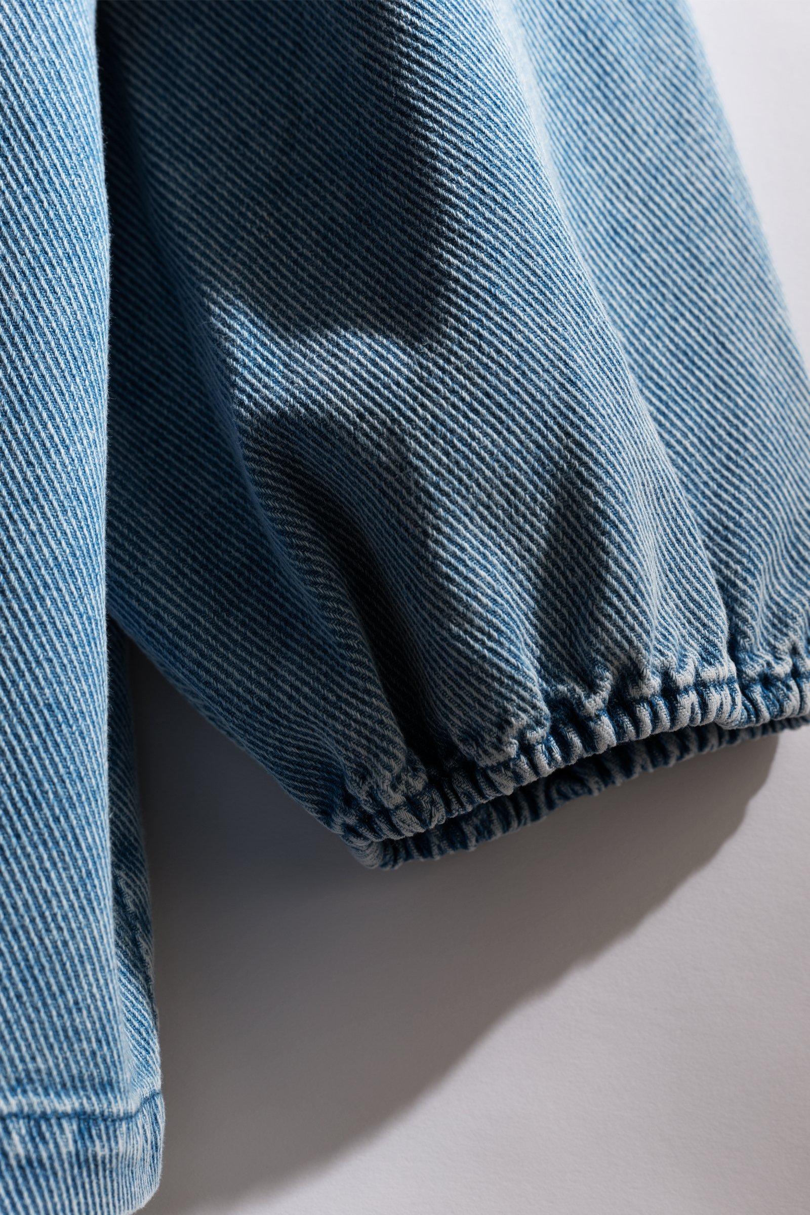 CKS - BULANI - blouse korte mouwen - lichtblauw