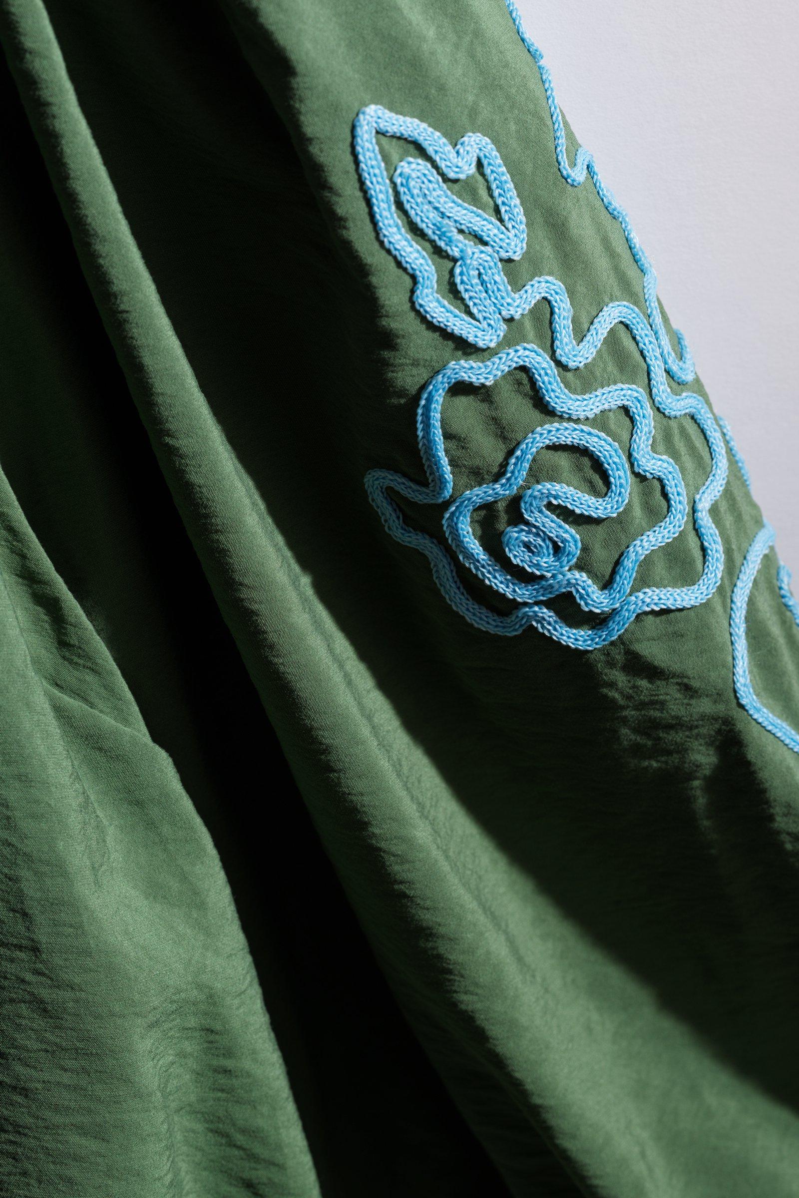 CKS - BULANI - blouse short sleeves - dark green