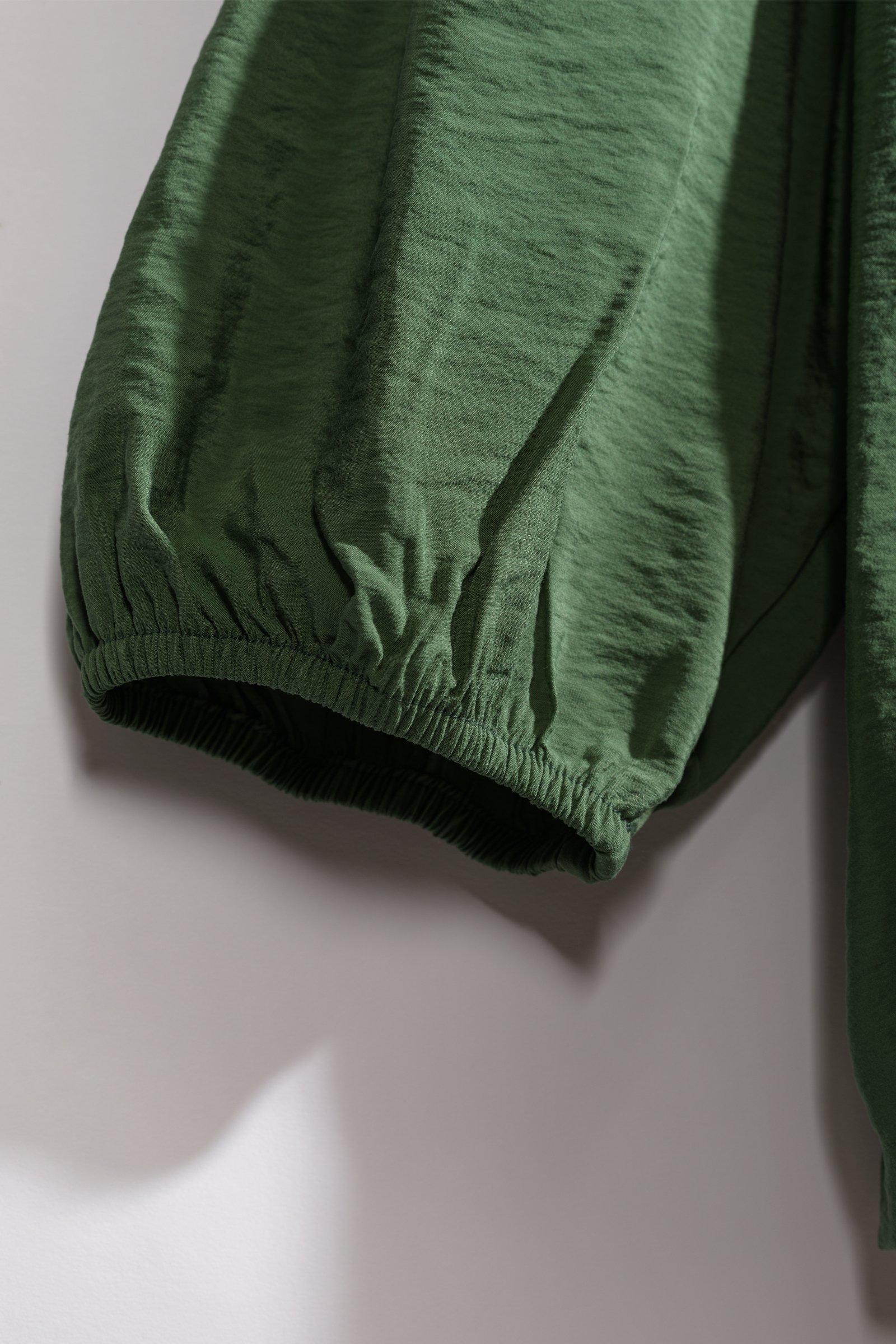 CKS - BULANI - blouse korte mouwen - khaki