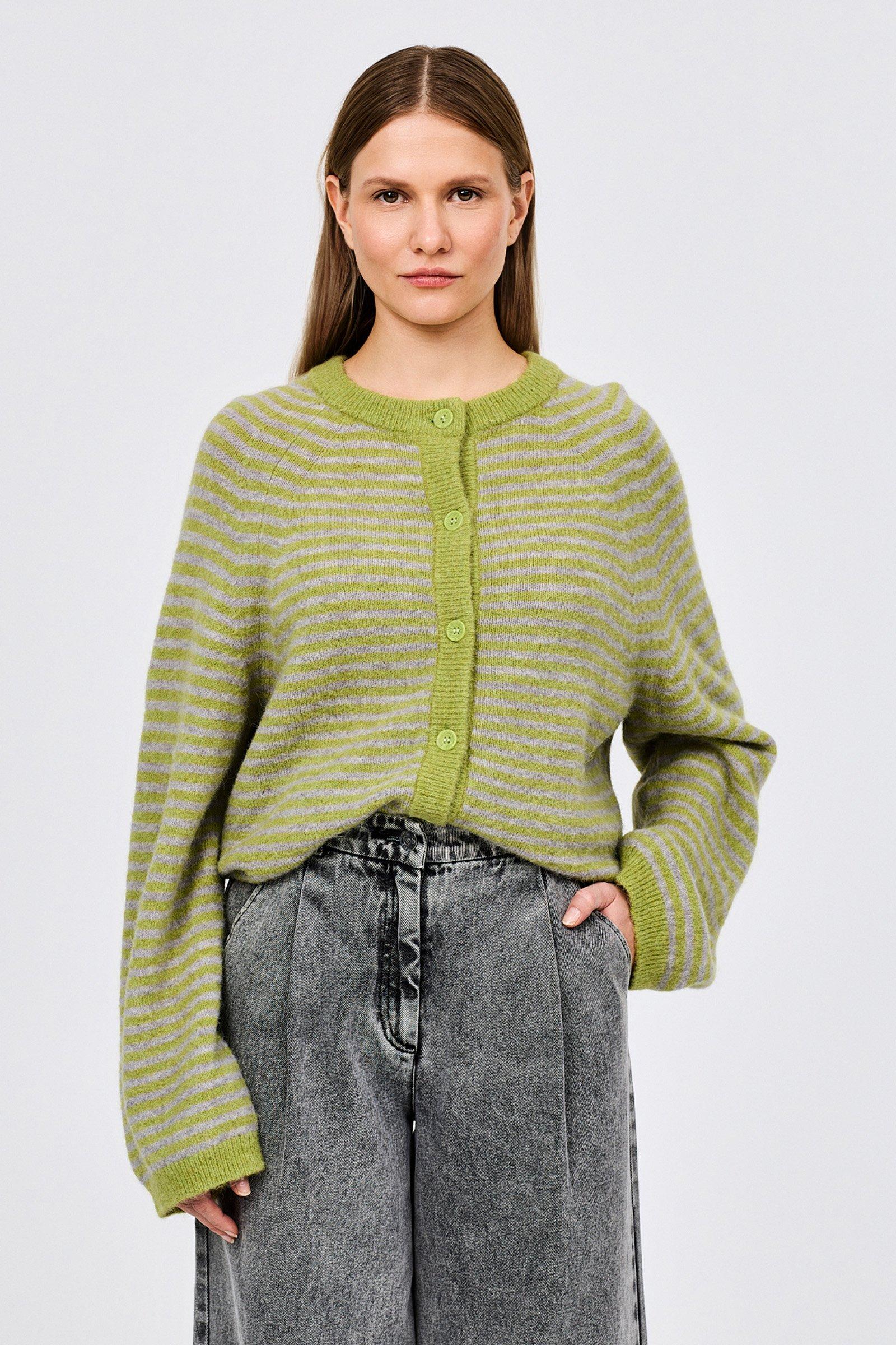 CKS - CARDILA - cardigan - light green