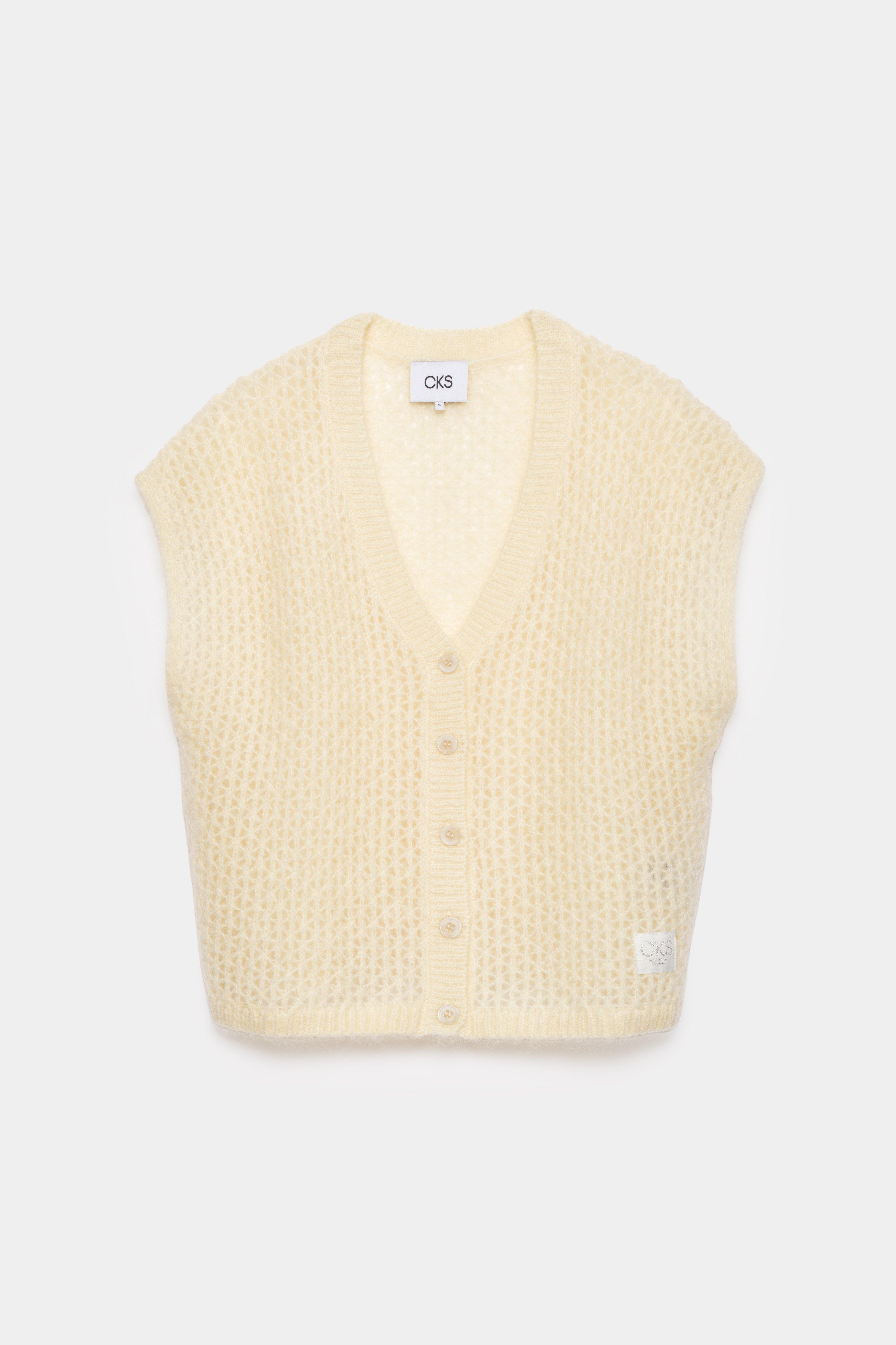 CKS - CEBES - cardigan - wit