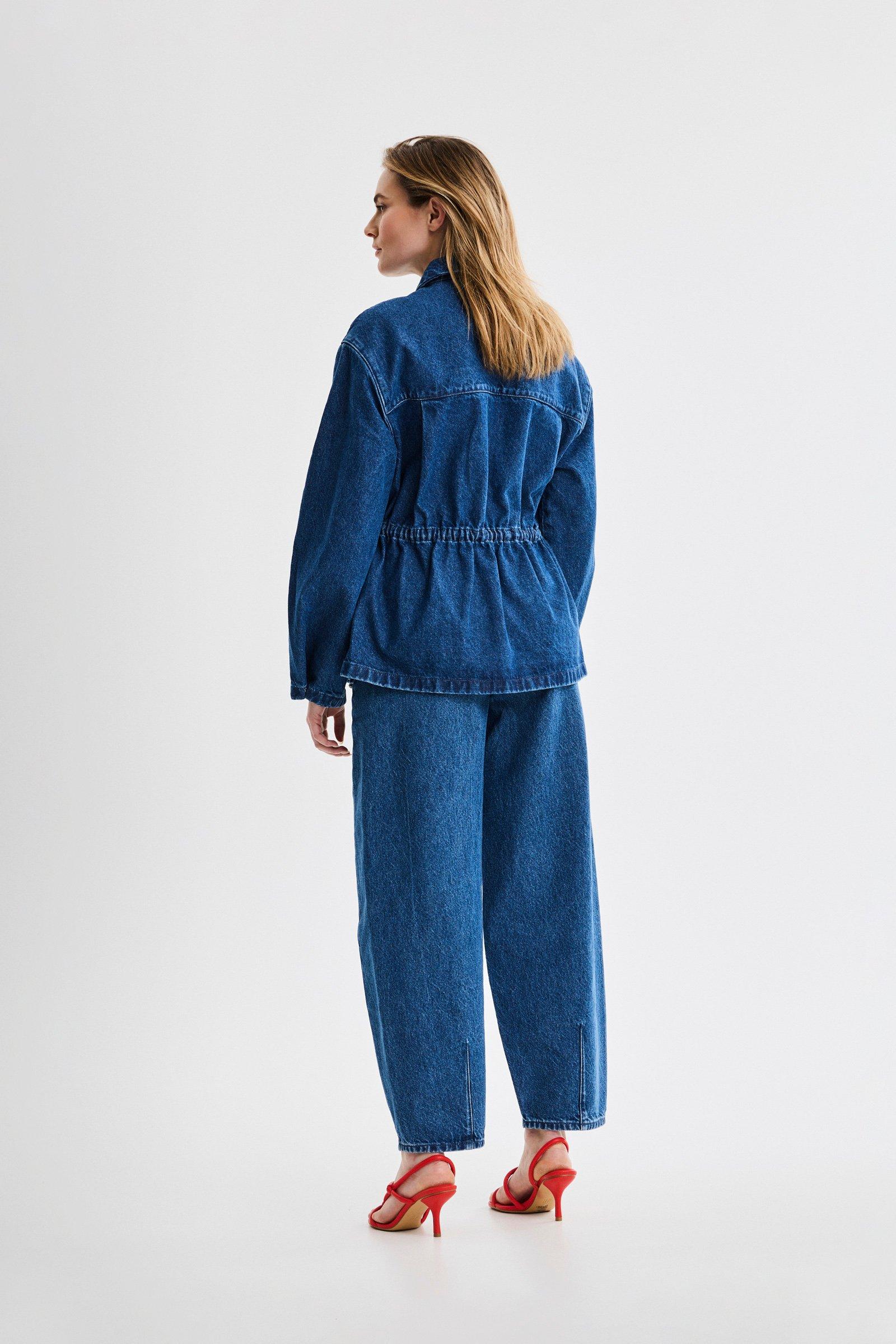 CKS - COSA - veste en jean - bleu