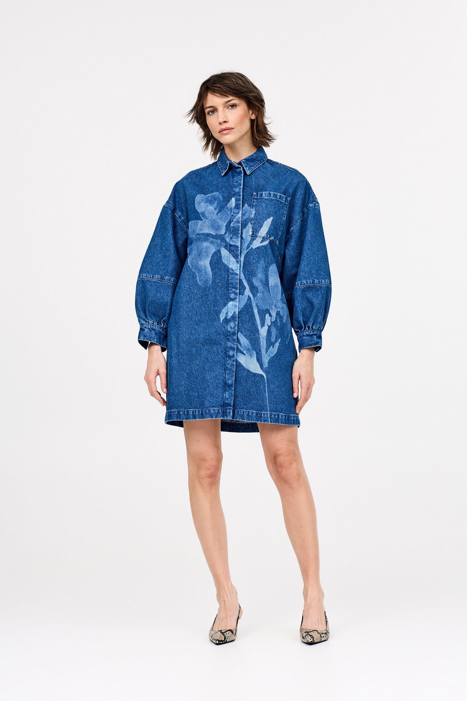 CKS - DOWA - short dress - blue