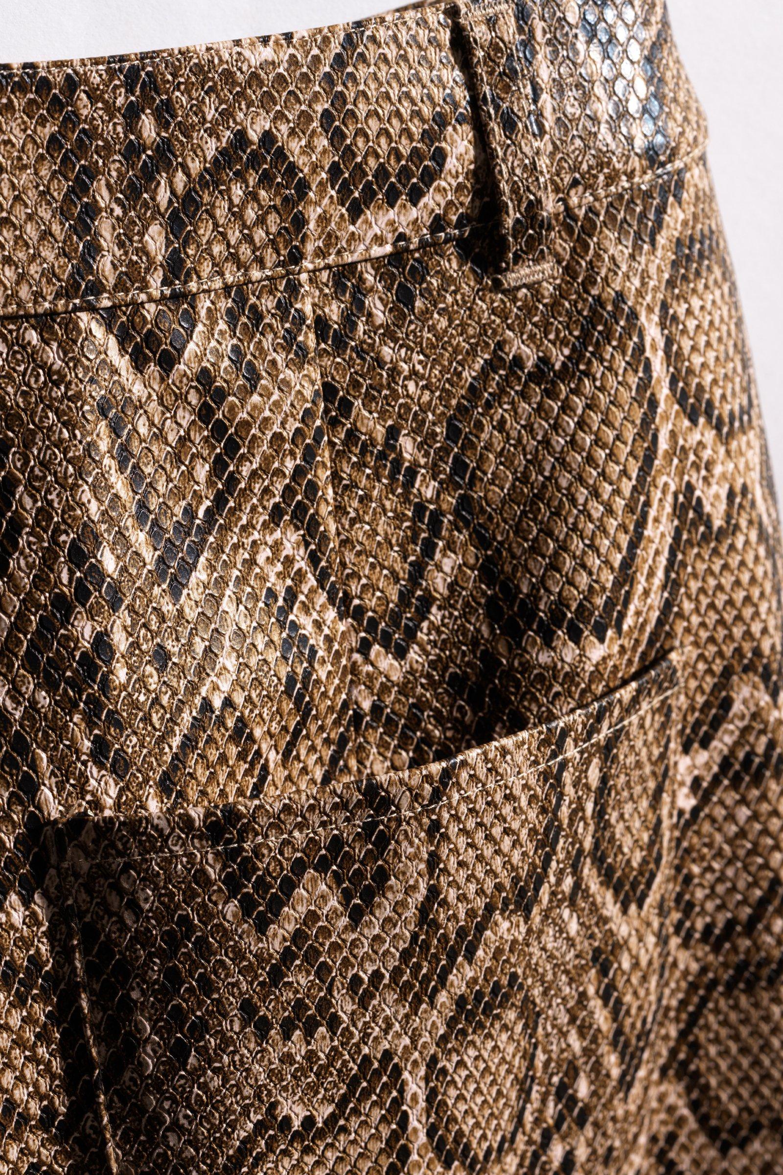 CKS - SKIPPAS - midijupe - brun clair