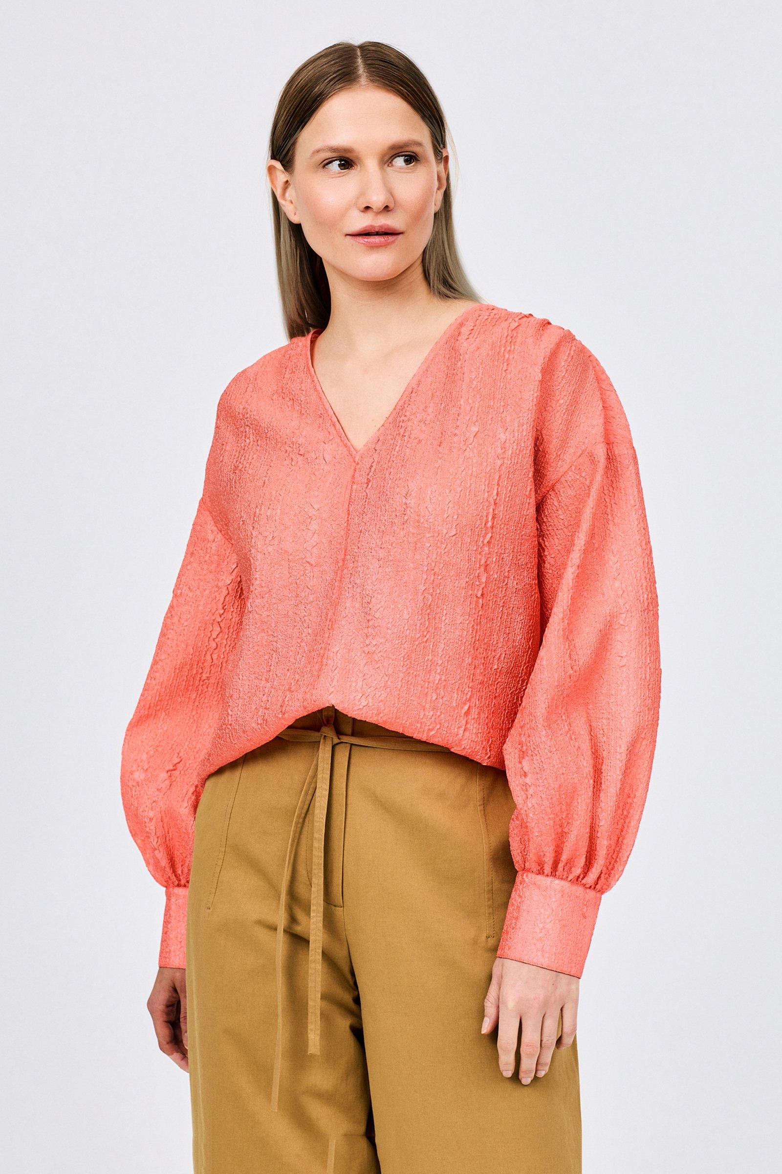 CKS - SOVIS - blouse lange mouwen - roze