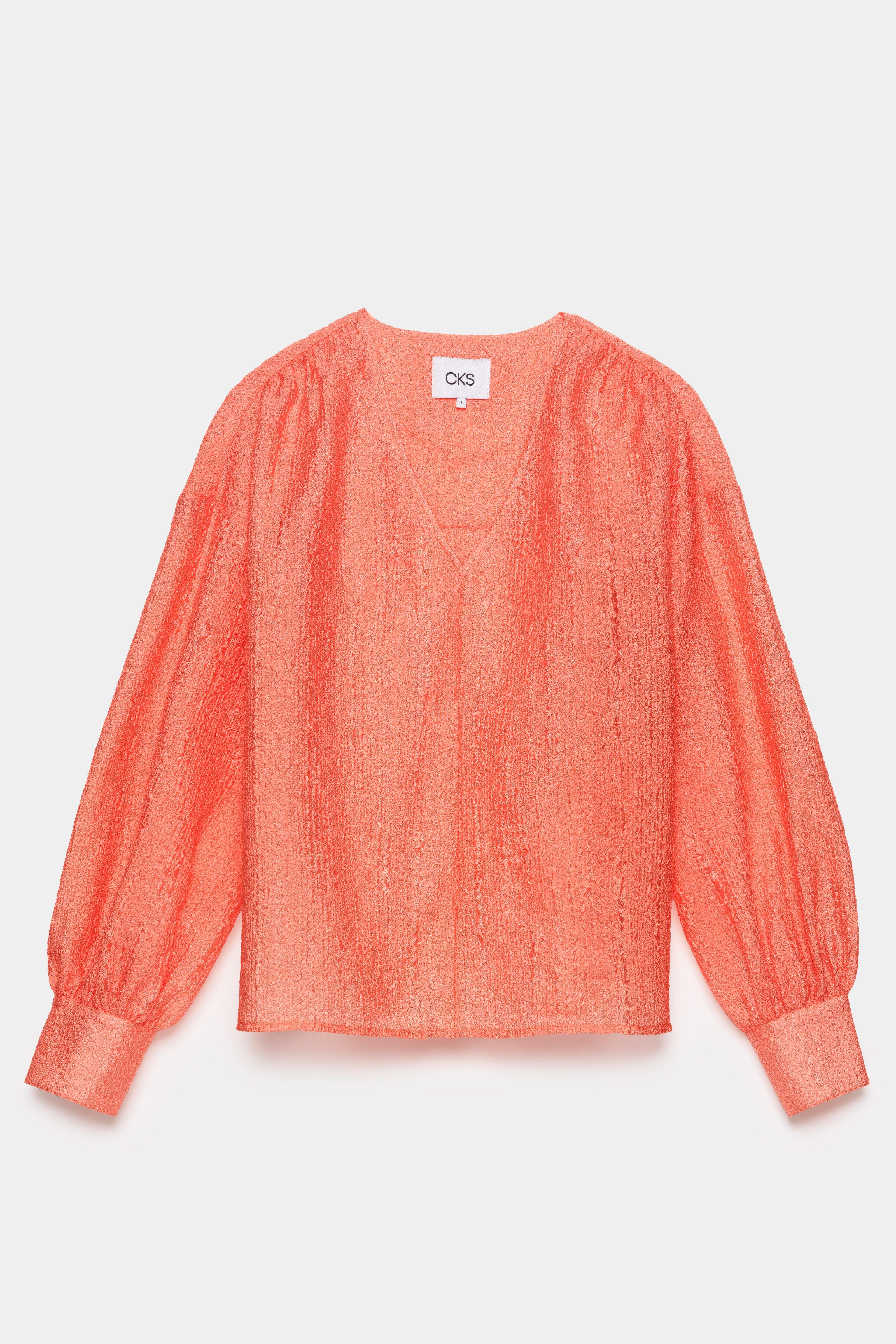 CKS - SOVIS - blouse lange mouwen - roze