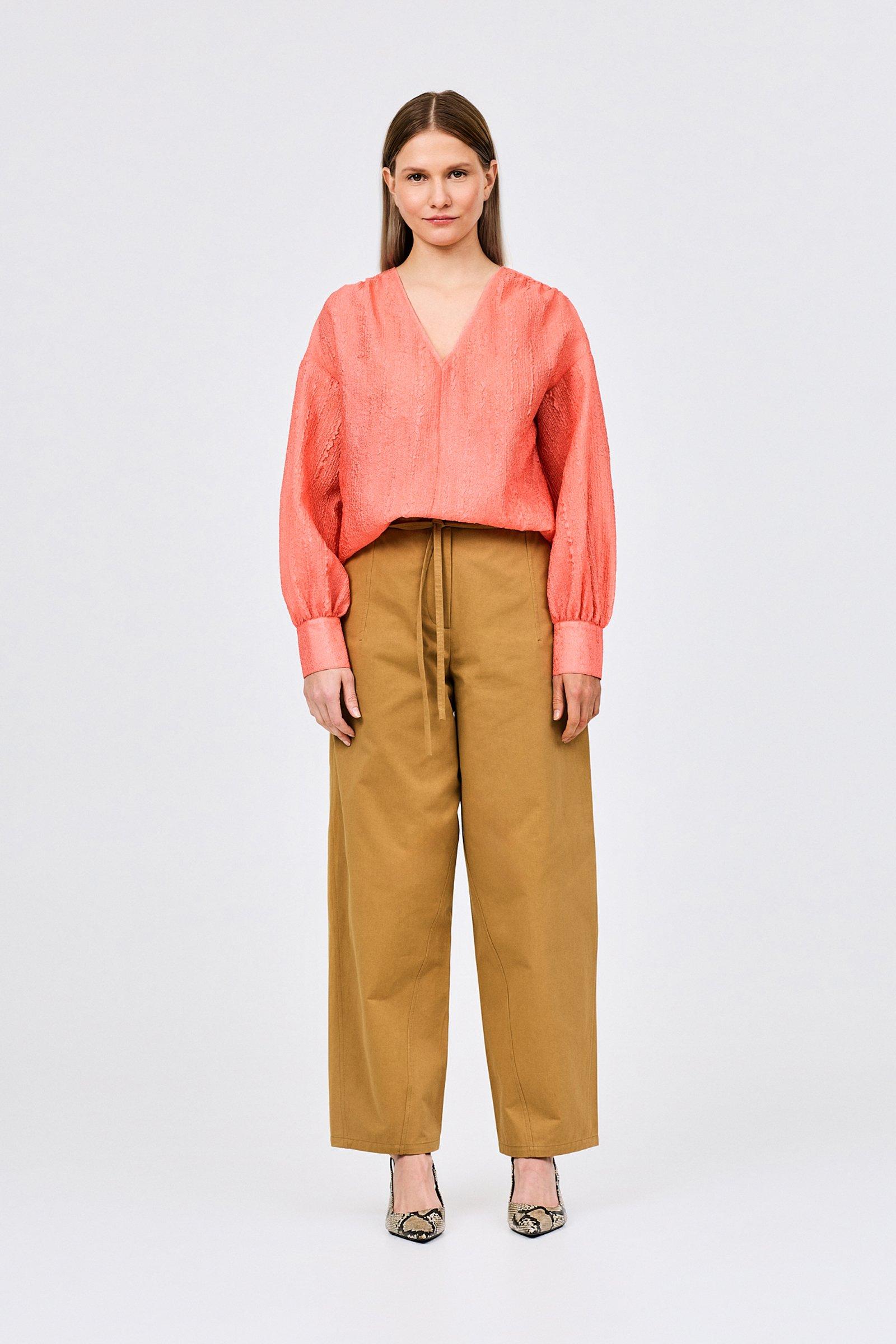 CKS - TRICK - long trouser - bright brown