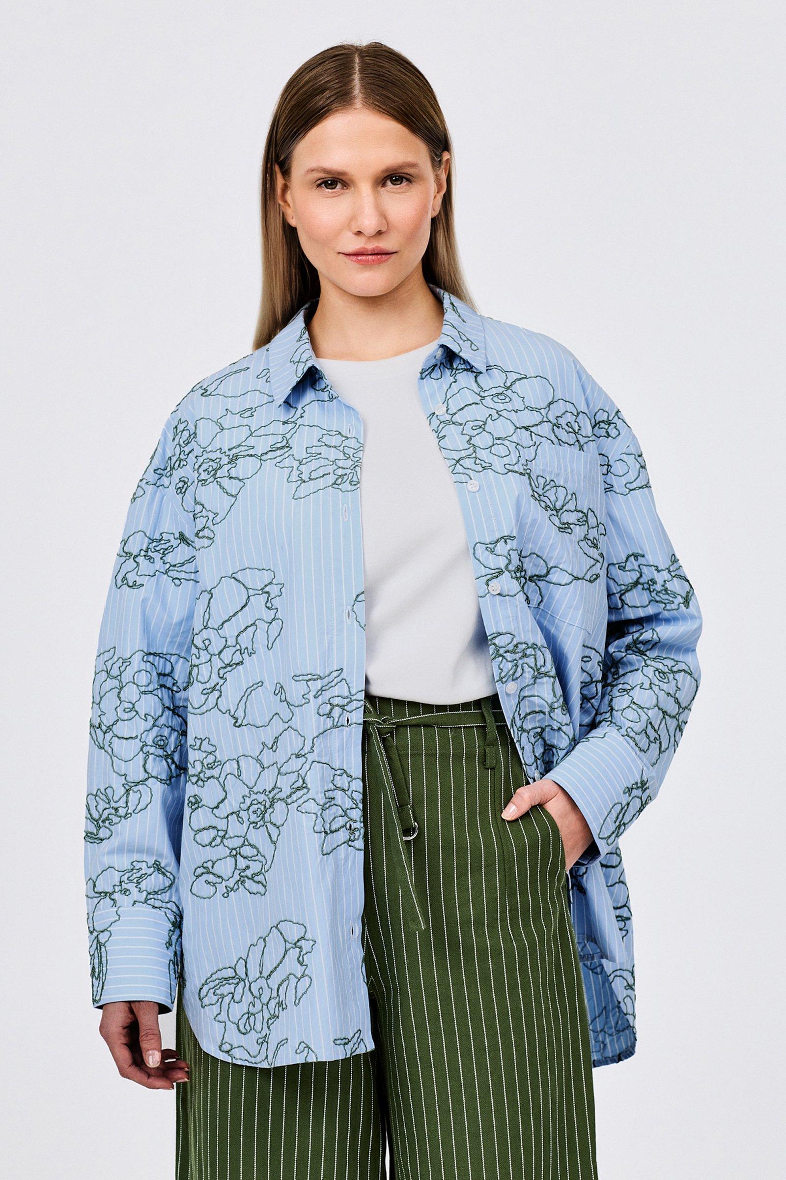 CKS - SURPRISES - blouse lange mouwen - blauw