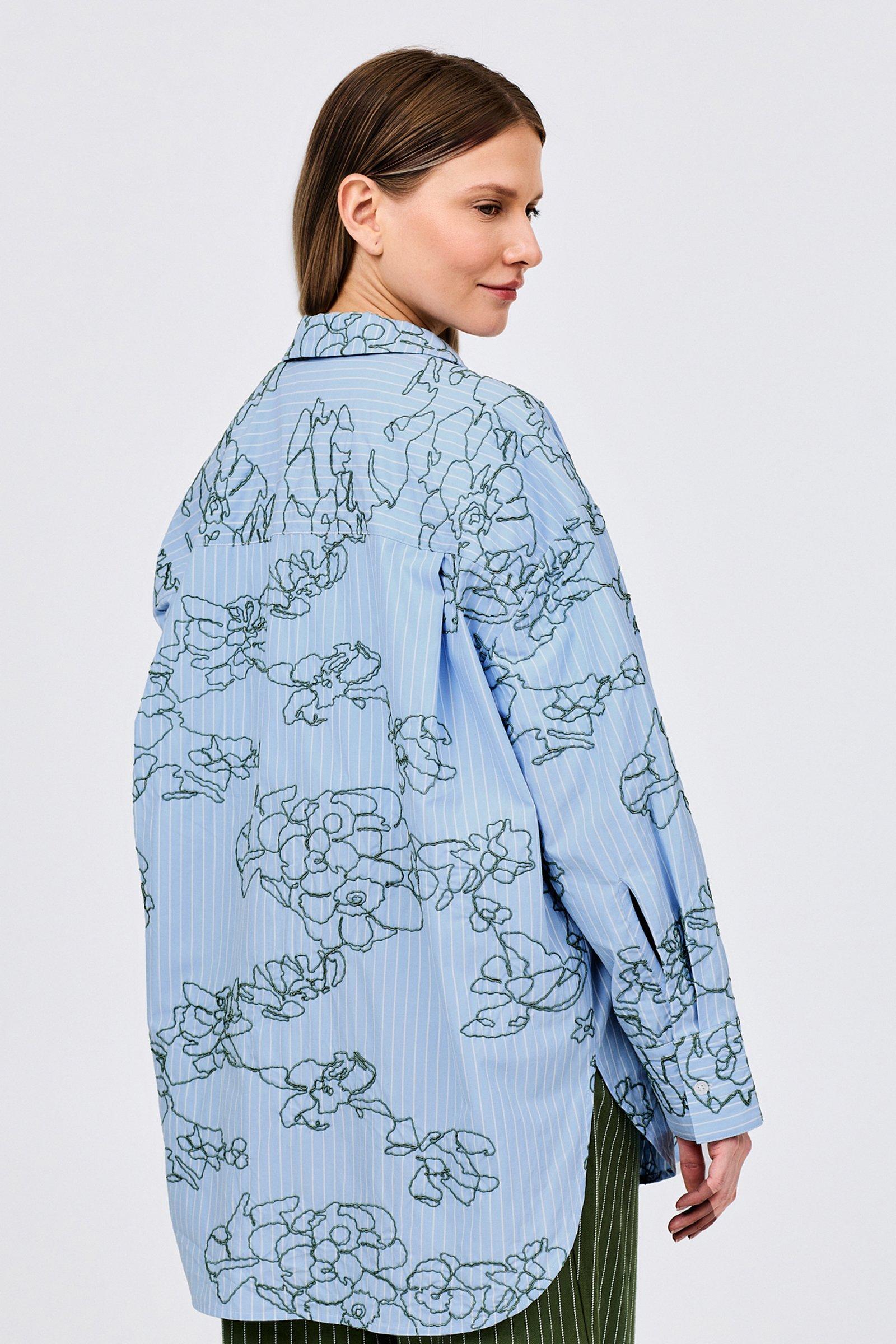 CKS - SURPRISES - blouse lange mouwen - blauw