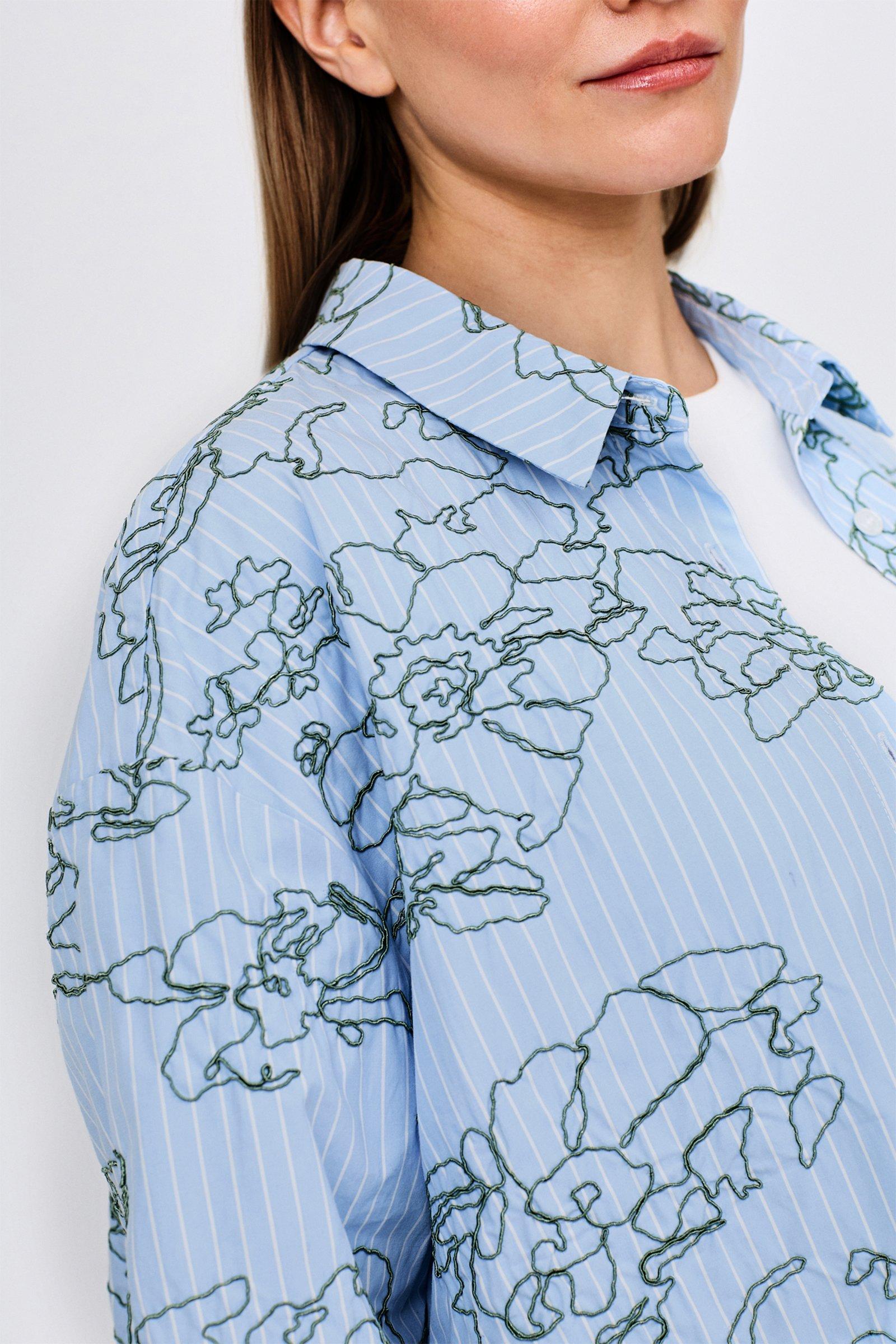 CKS - SURPRISES - blouse lange mouwen - blauw