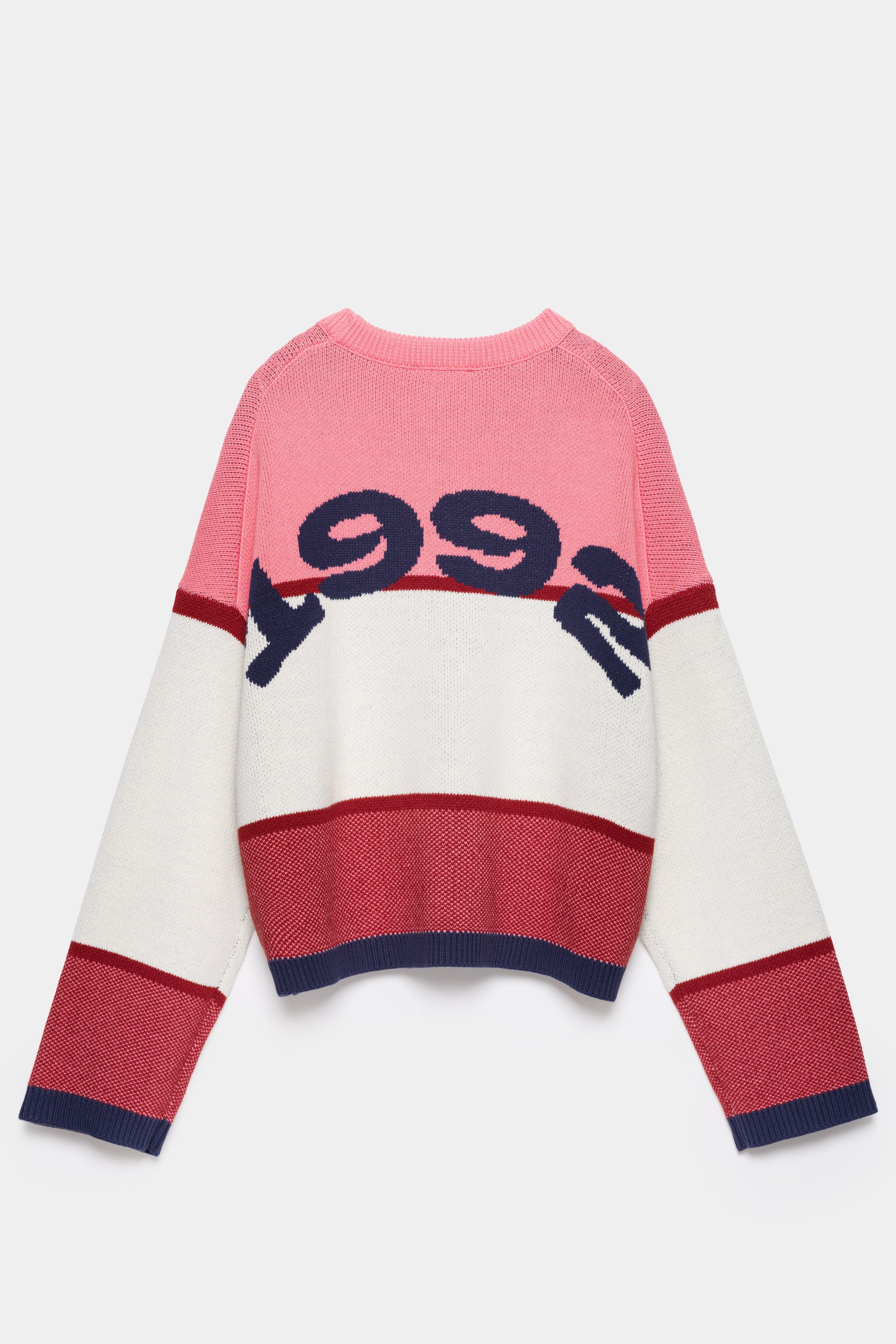 CKS - POND - trui - felroze