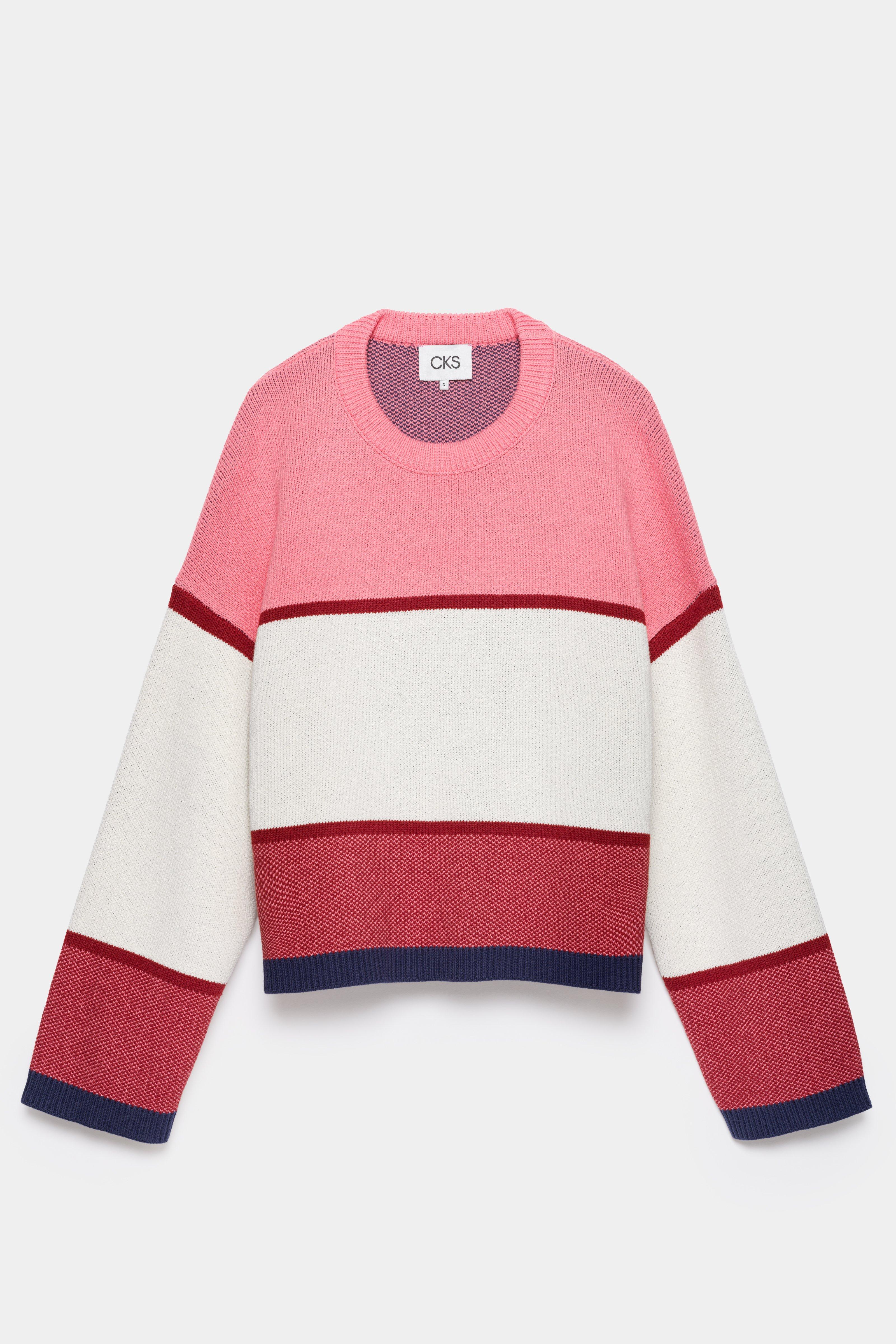 CKS - POND - pullover - bright pink