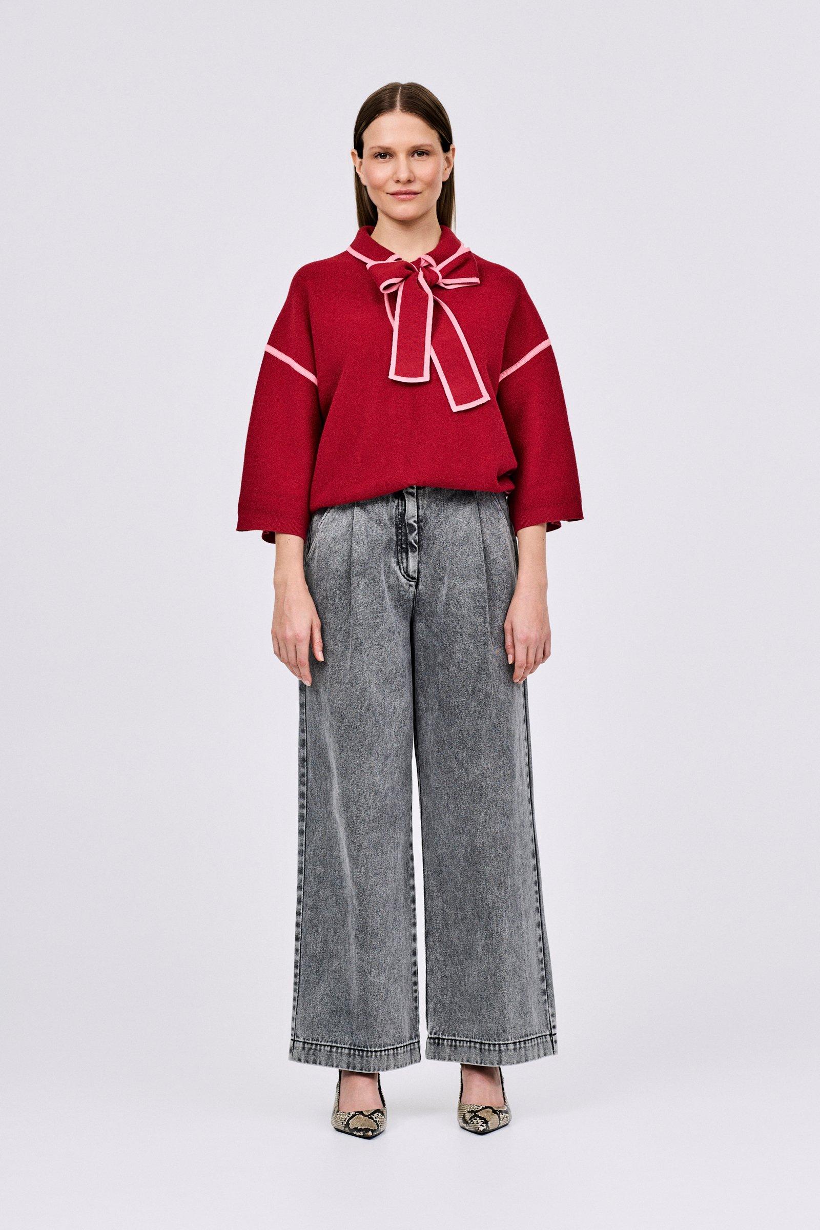 CKS - POPPER - trui - rood