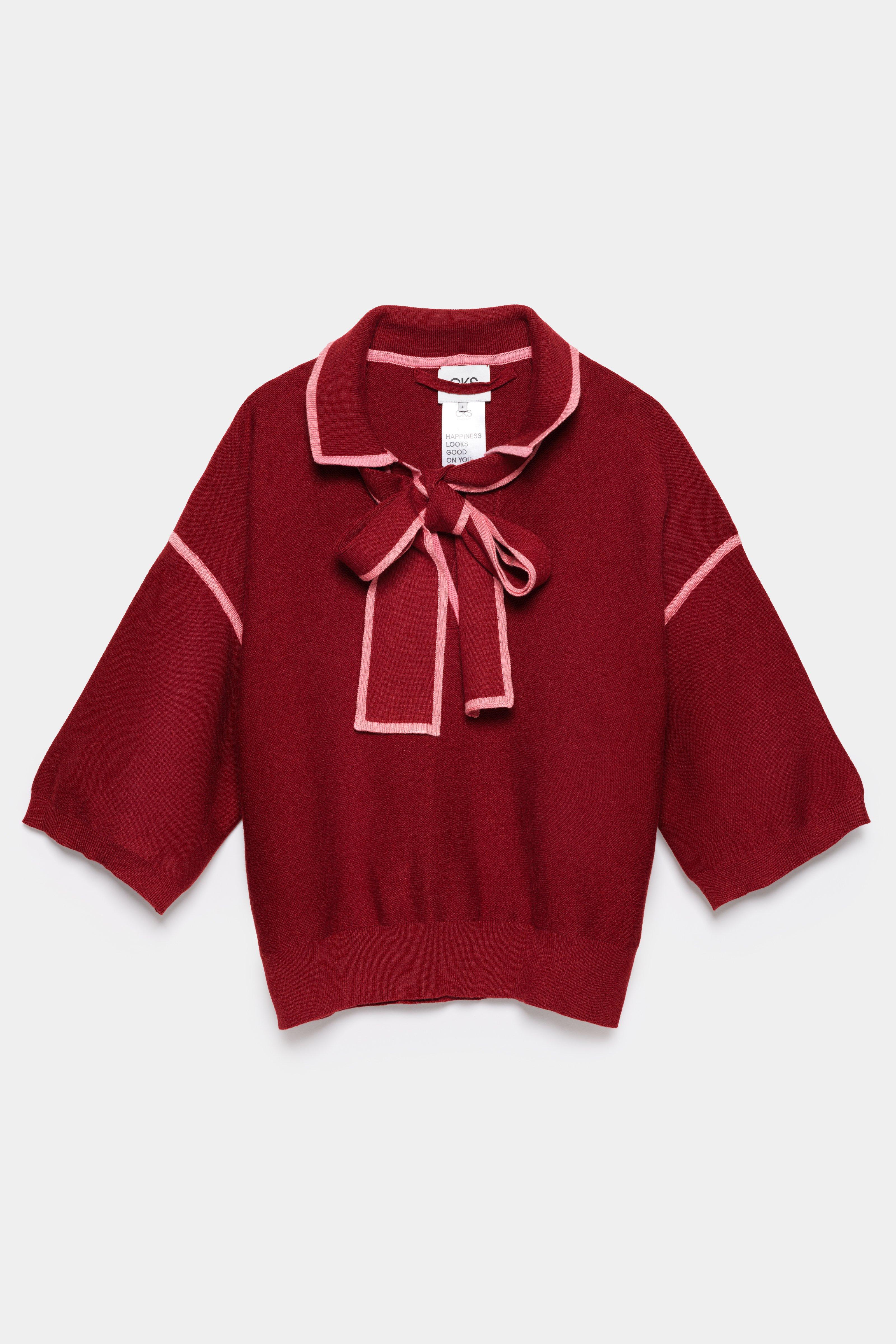 CKS - POPPER - trui - rood