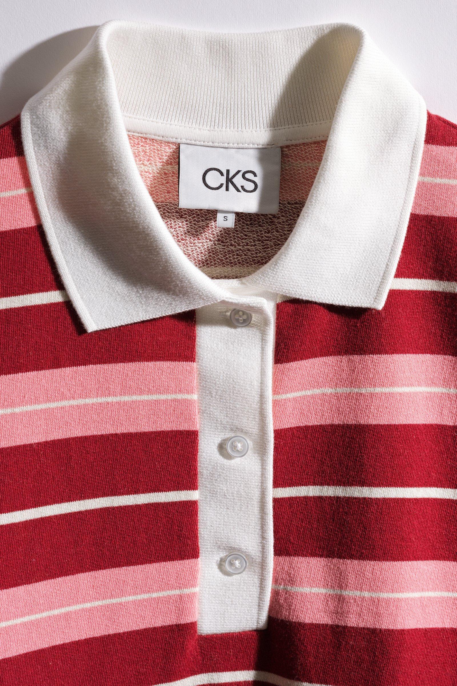 CKS - SWEEP - polo - intens roze