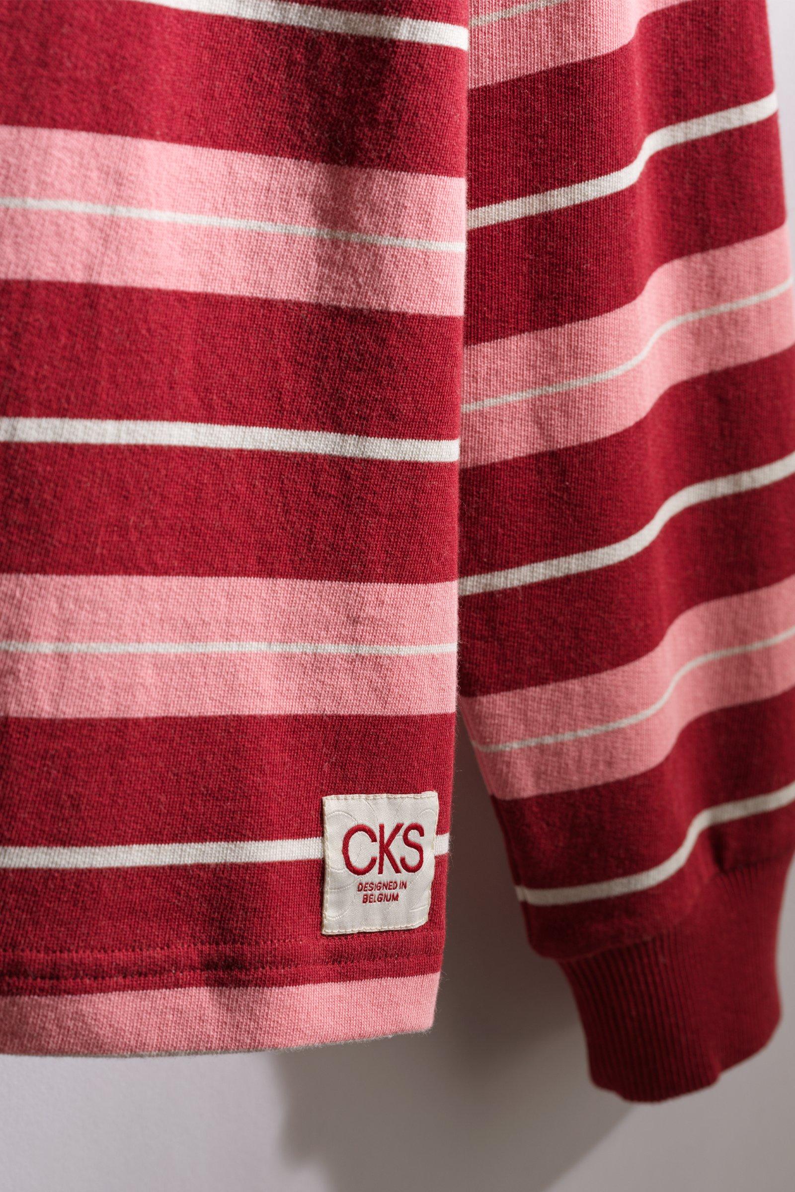 CKS - SWEEP - polo - intens roze