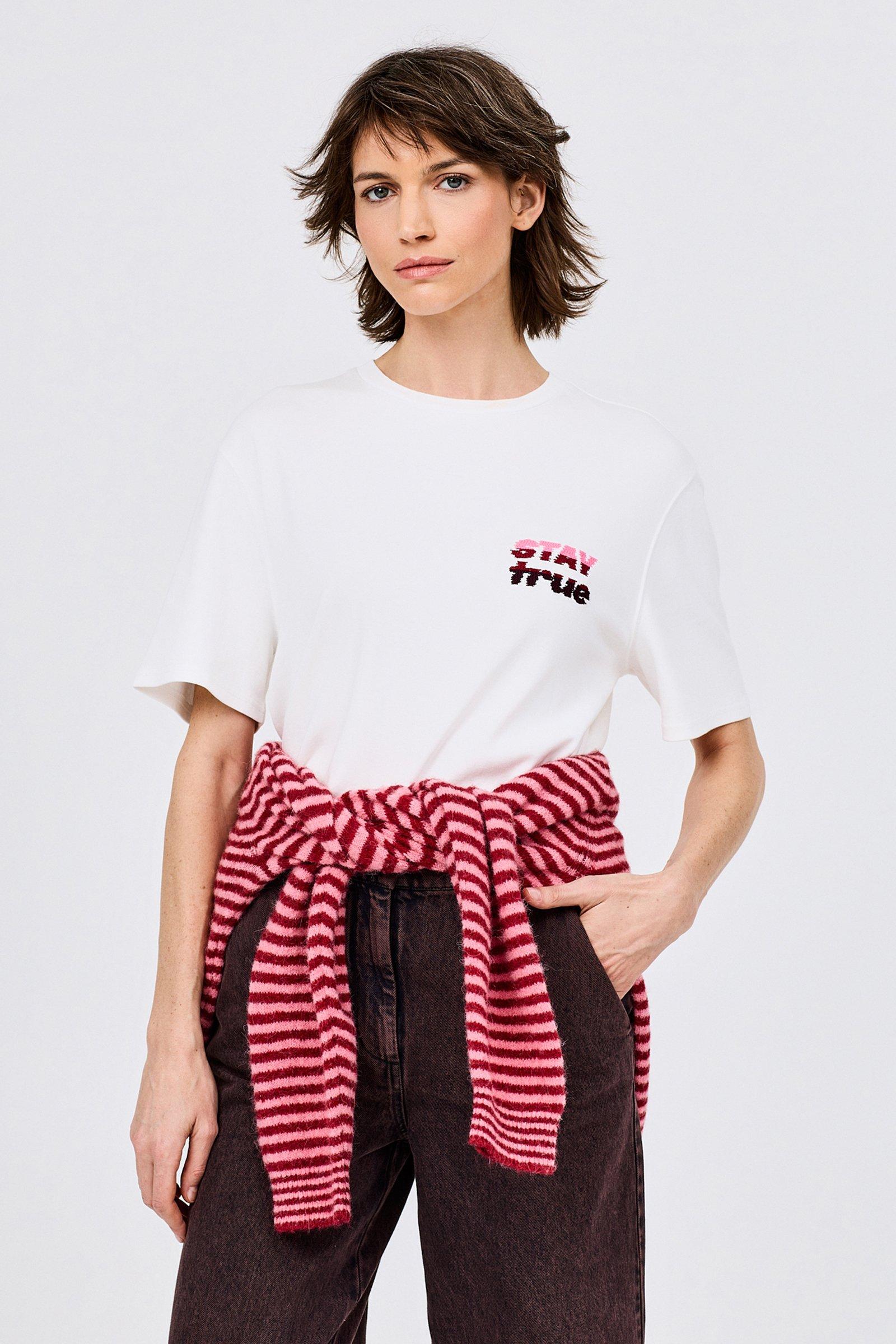 CKS - SARIA - t-shirt &agrave; manches courtes - WTP