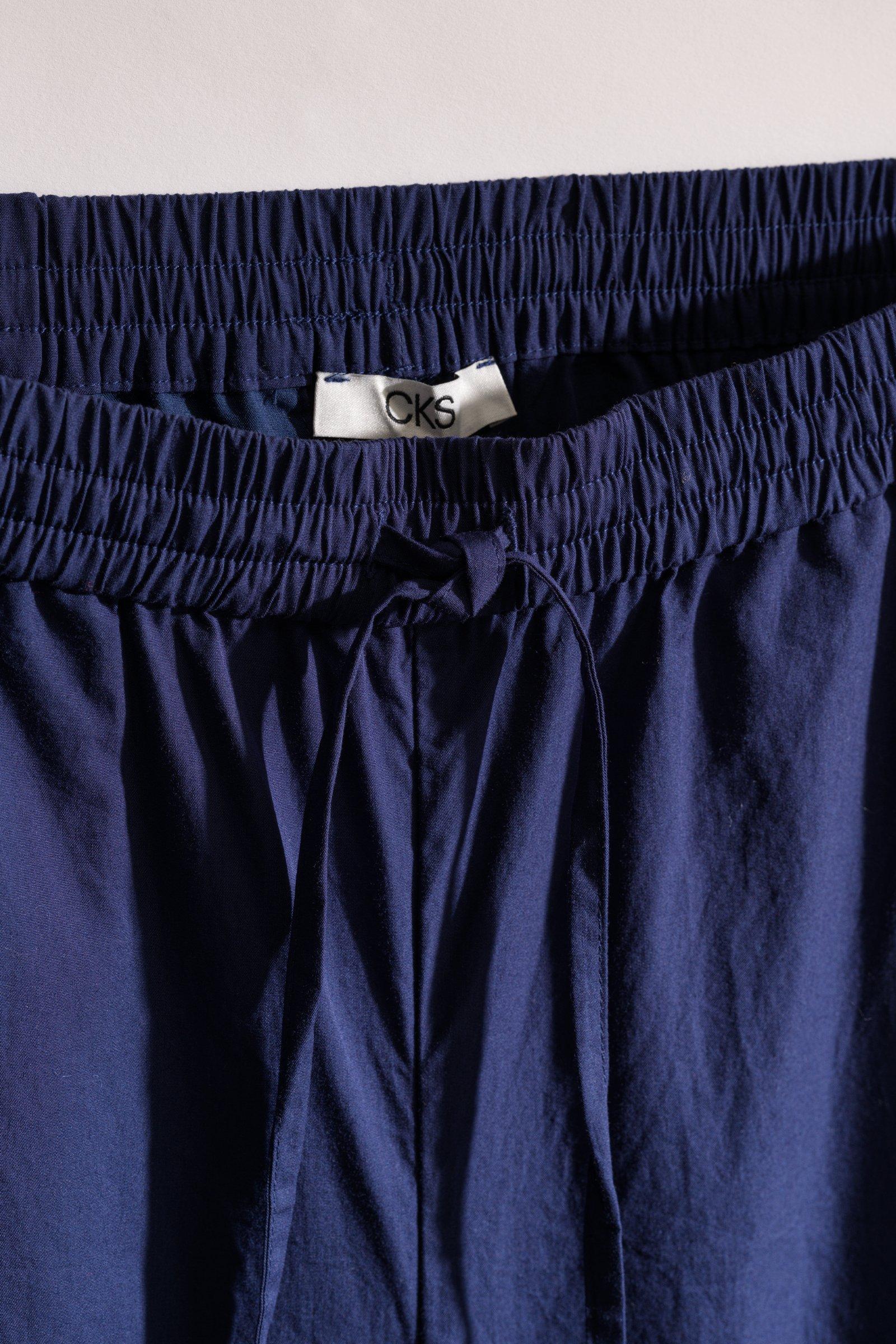 CKS - TOBYWIDE - long trouser - blue