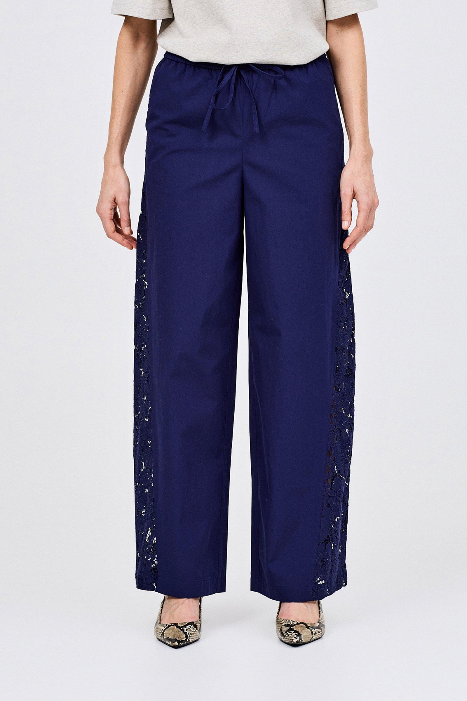 CKS - TOBYWIDE - pantalon long - bleu