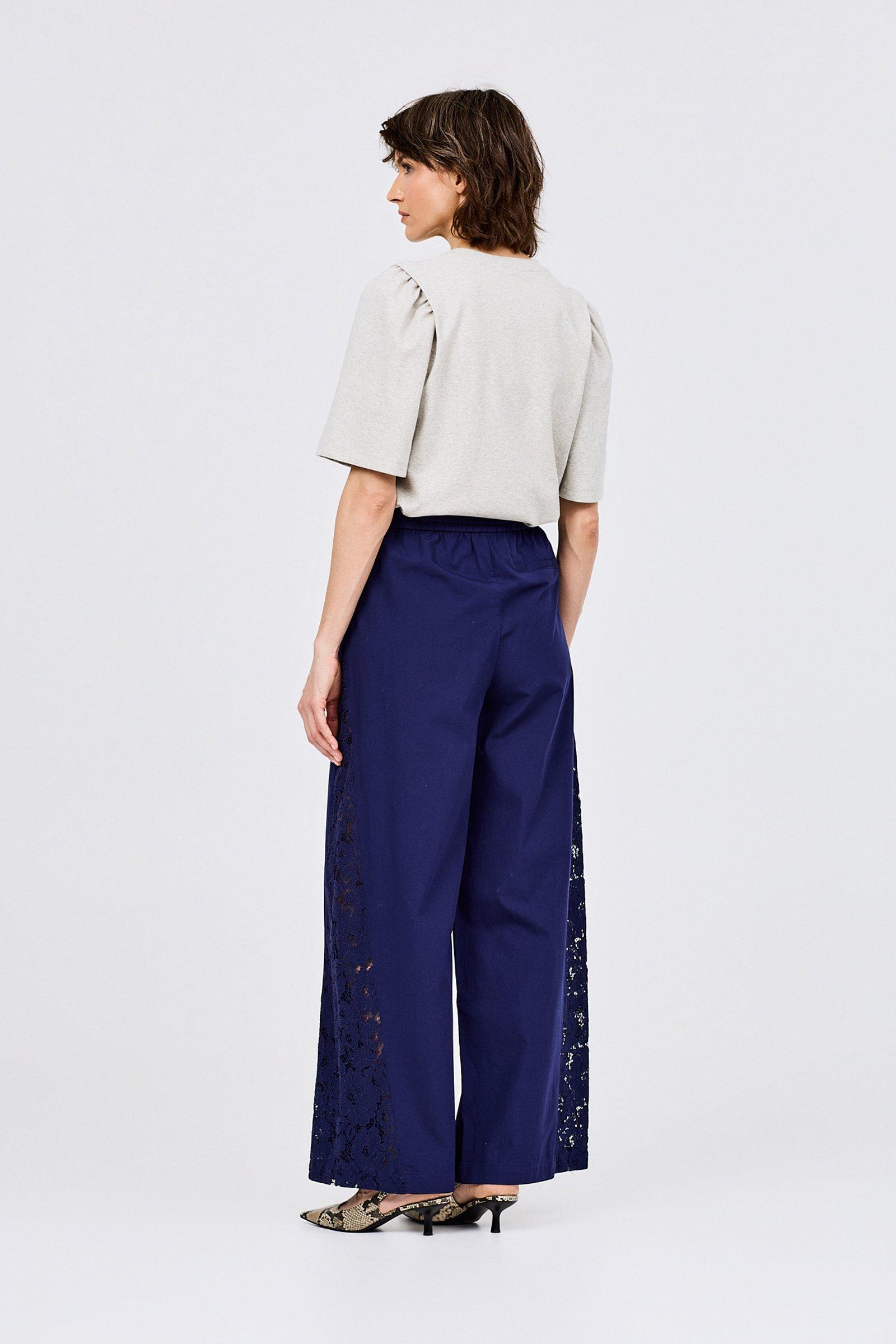 CKS - TOBYWIDE - long trouser - blue