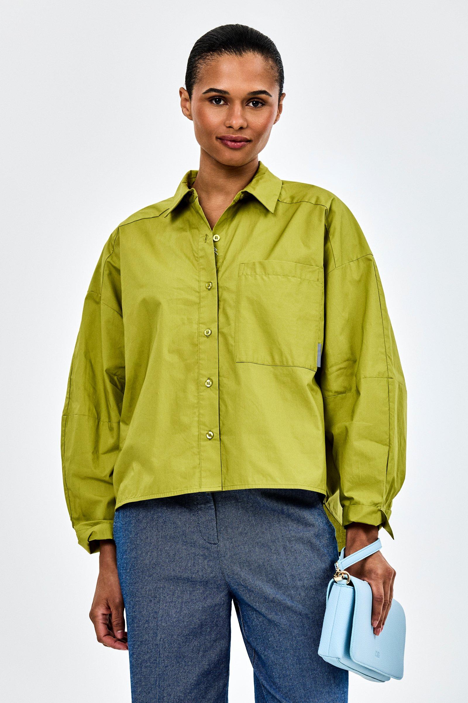 CKS - SHELMA - blouse lange mouwen - lichtgroen