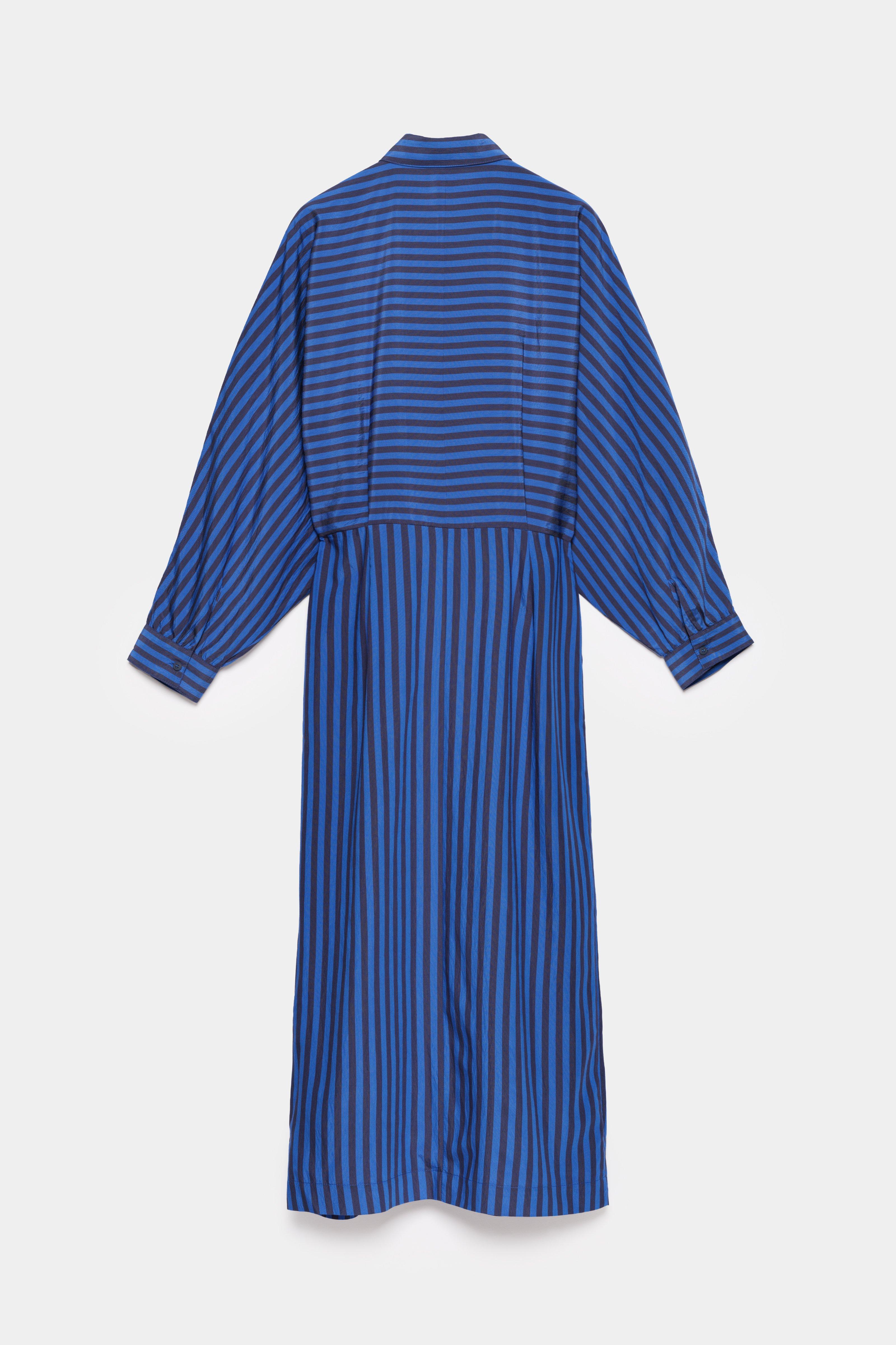 CKS - DELILAH - midi jurk - blauw