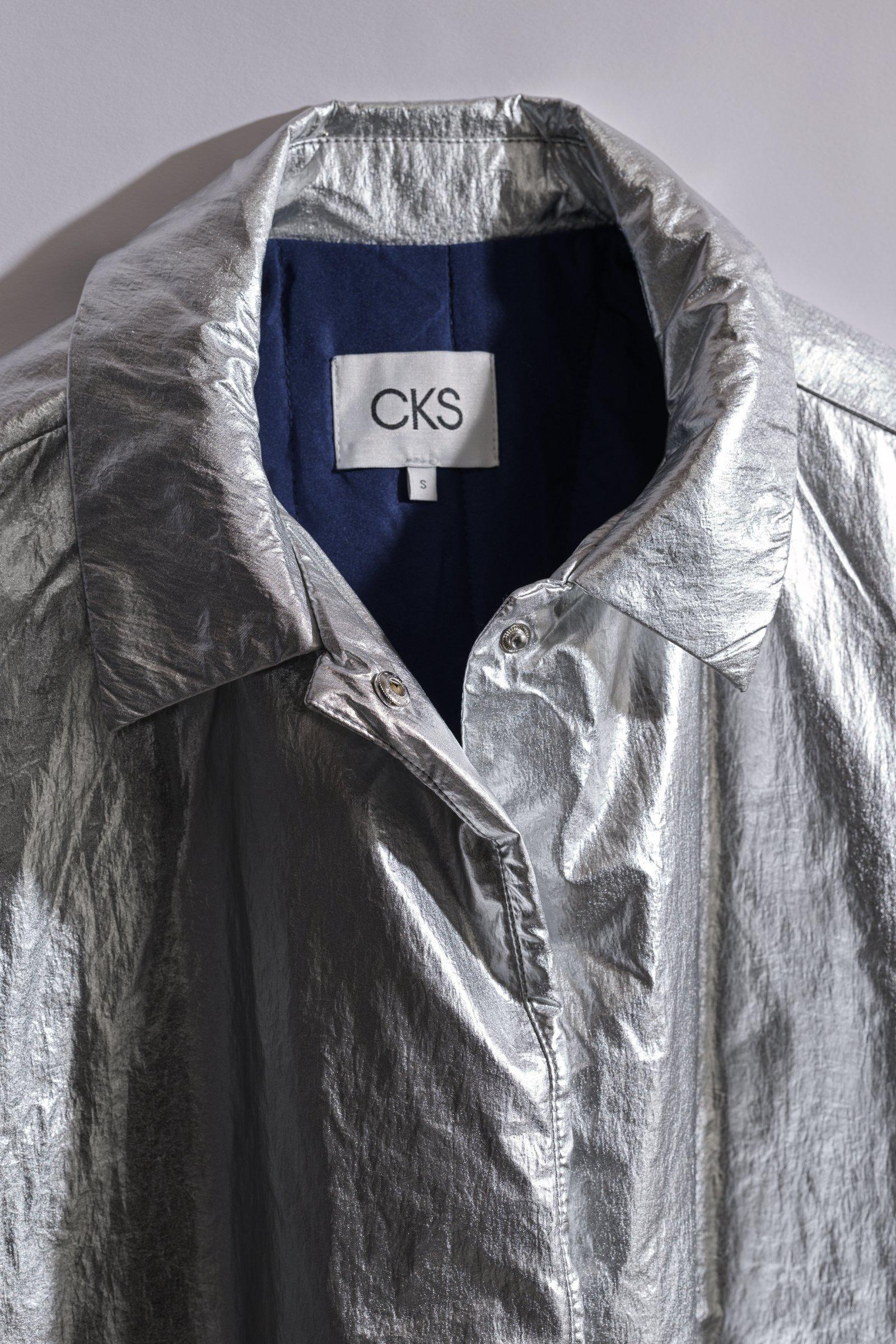 CKS - CREMAN - korte jas - lichtgrijs