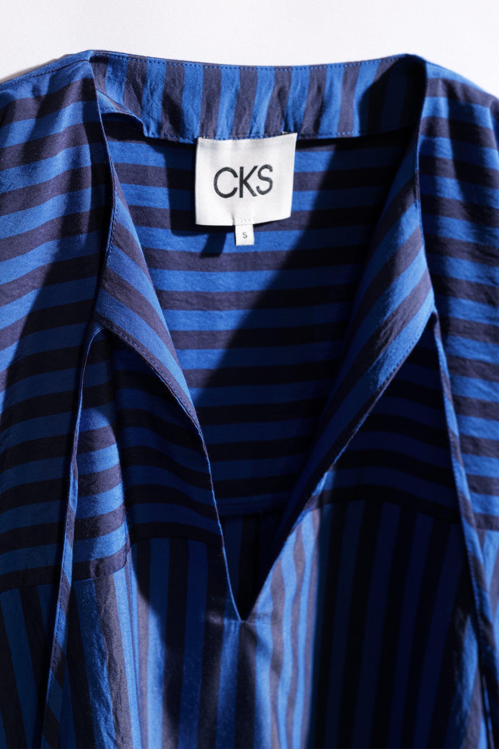 CKS - SINDER - blouse short sleeves - blue