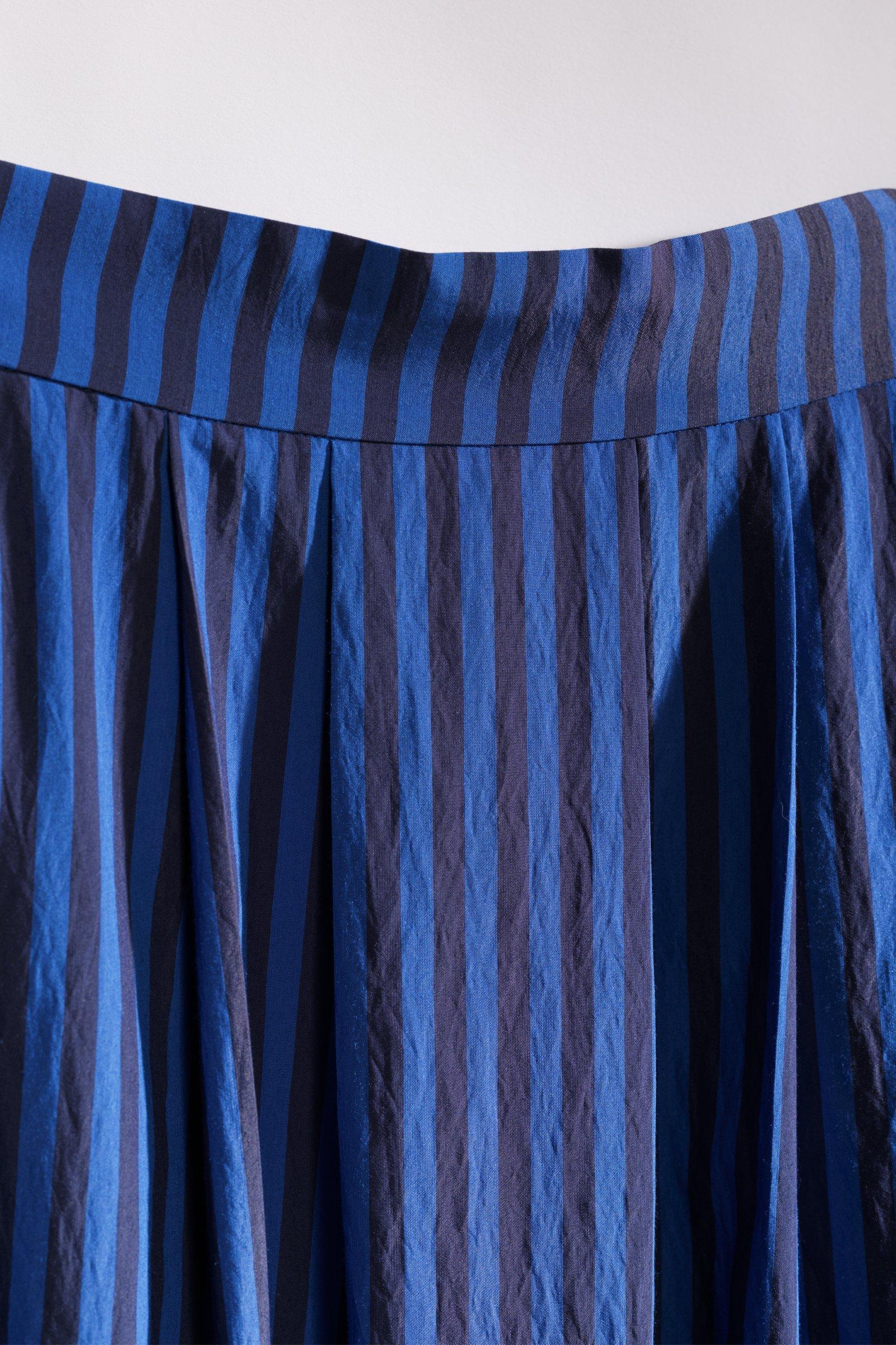 CKS - SKORIENT - midi skirt - blue
