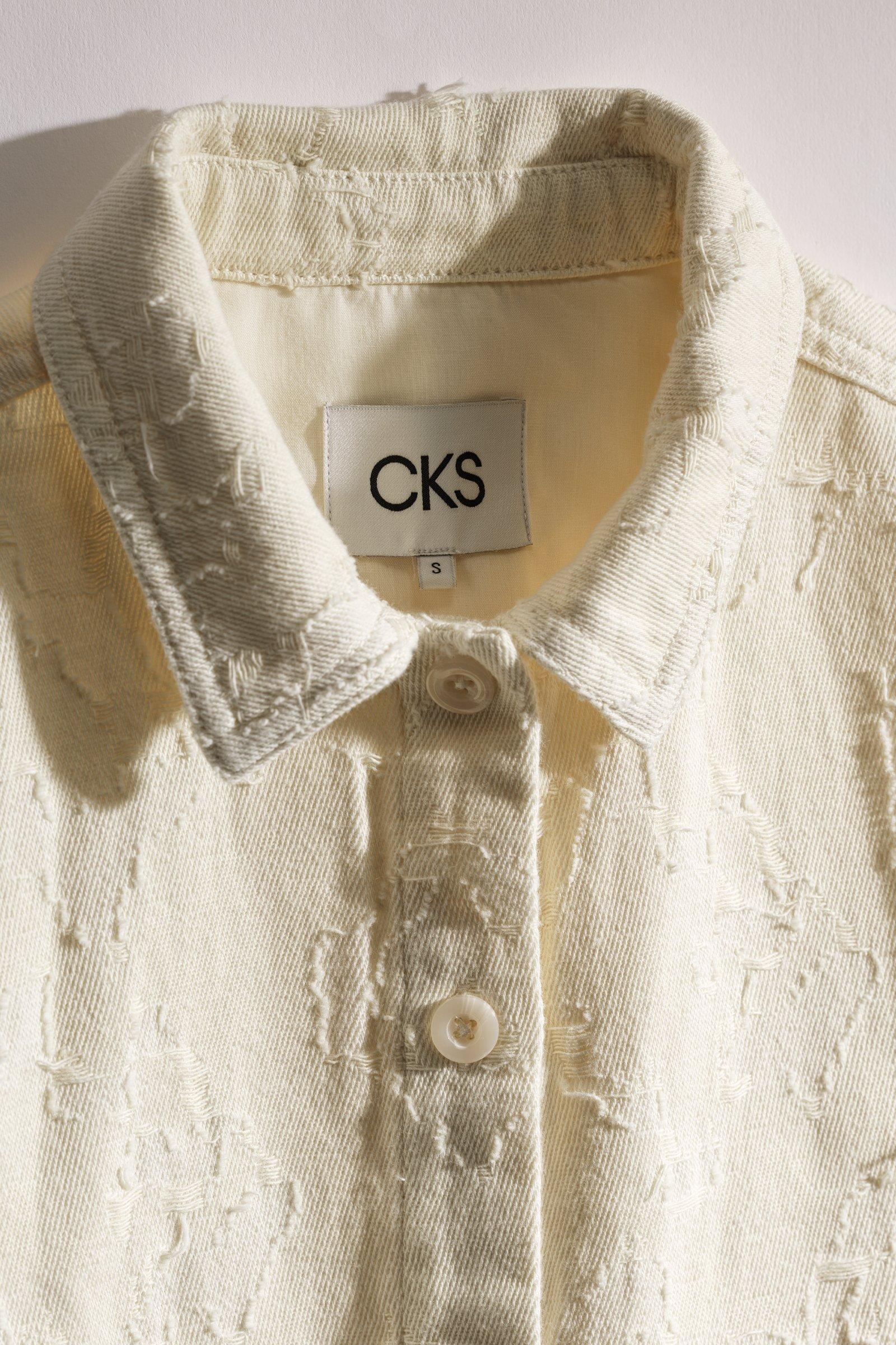 CKS - SELINO - short coat - light beige