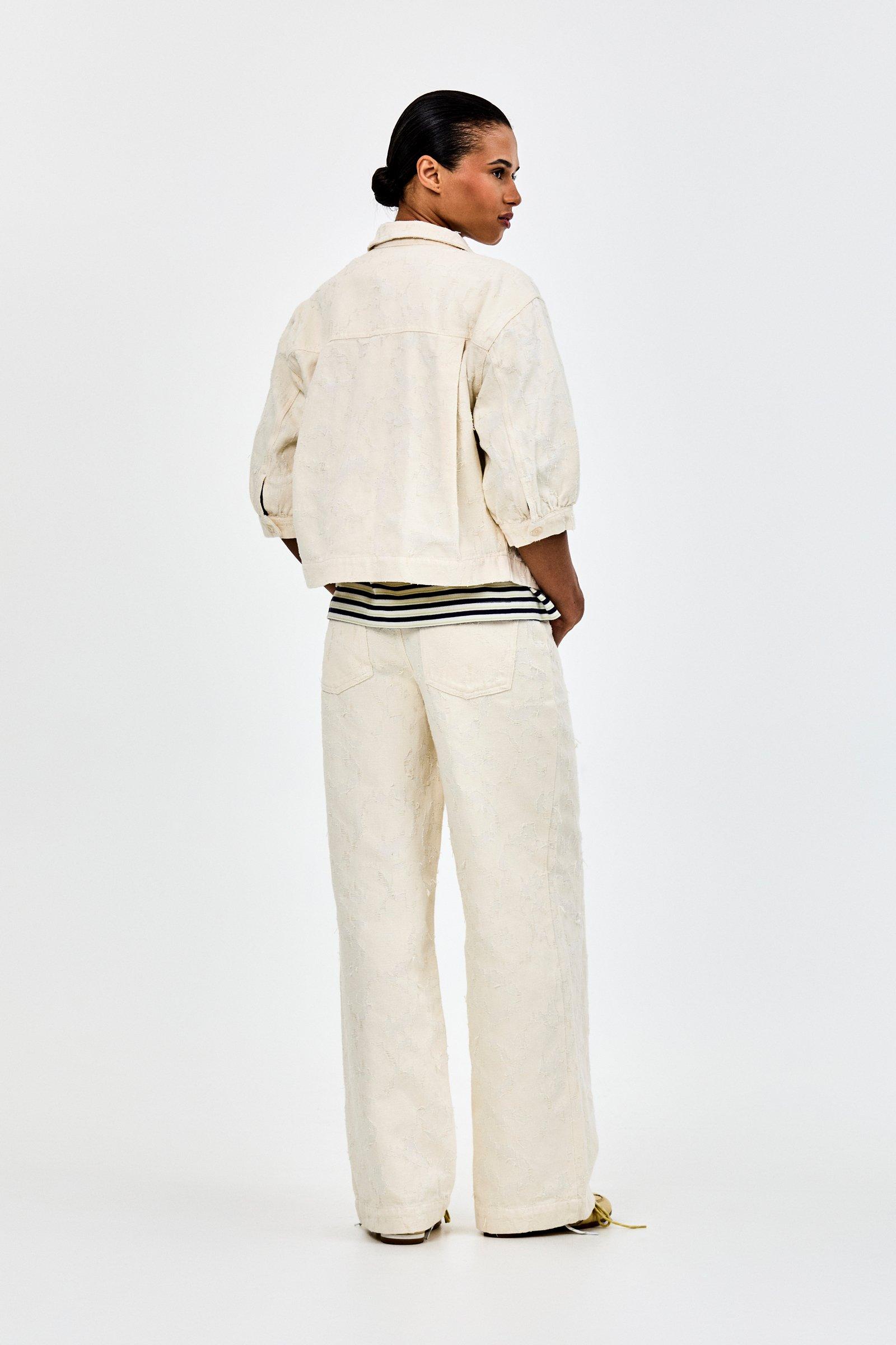 CKS - SELINO - veste courte - beige clair