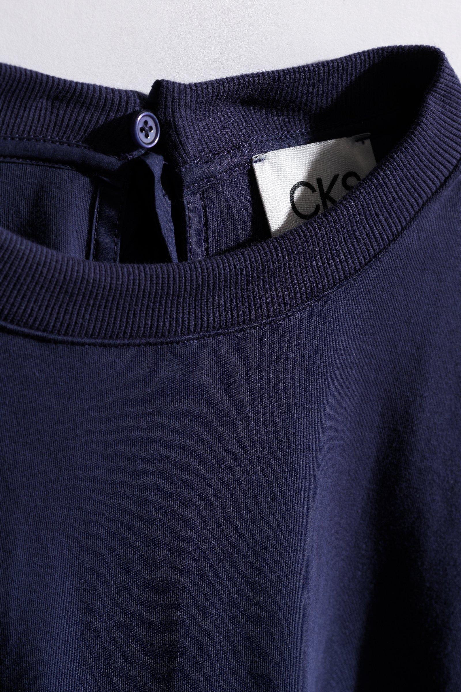 CKS - TIE - t-shirt short sleeves - dark blue