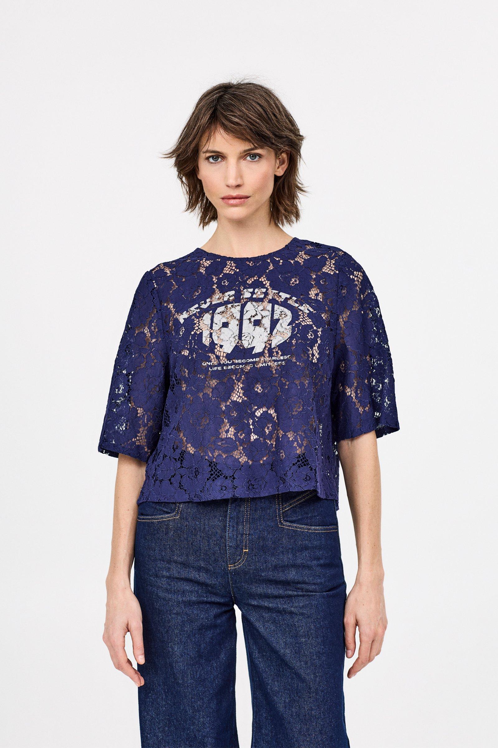 CKS - TIRIANO - t-shirt short sleeves - dark blue