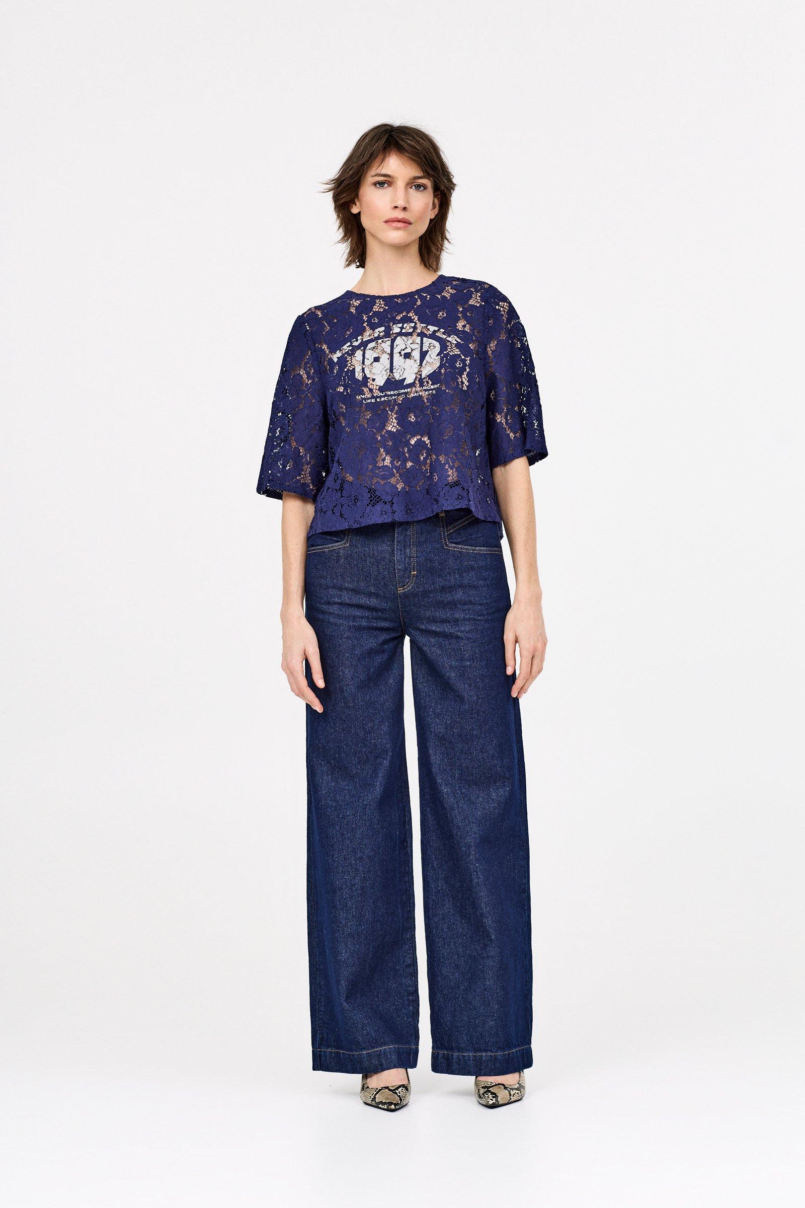 CKS - TIRIANO - t-shirt short sleeves - dark blue