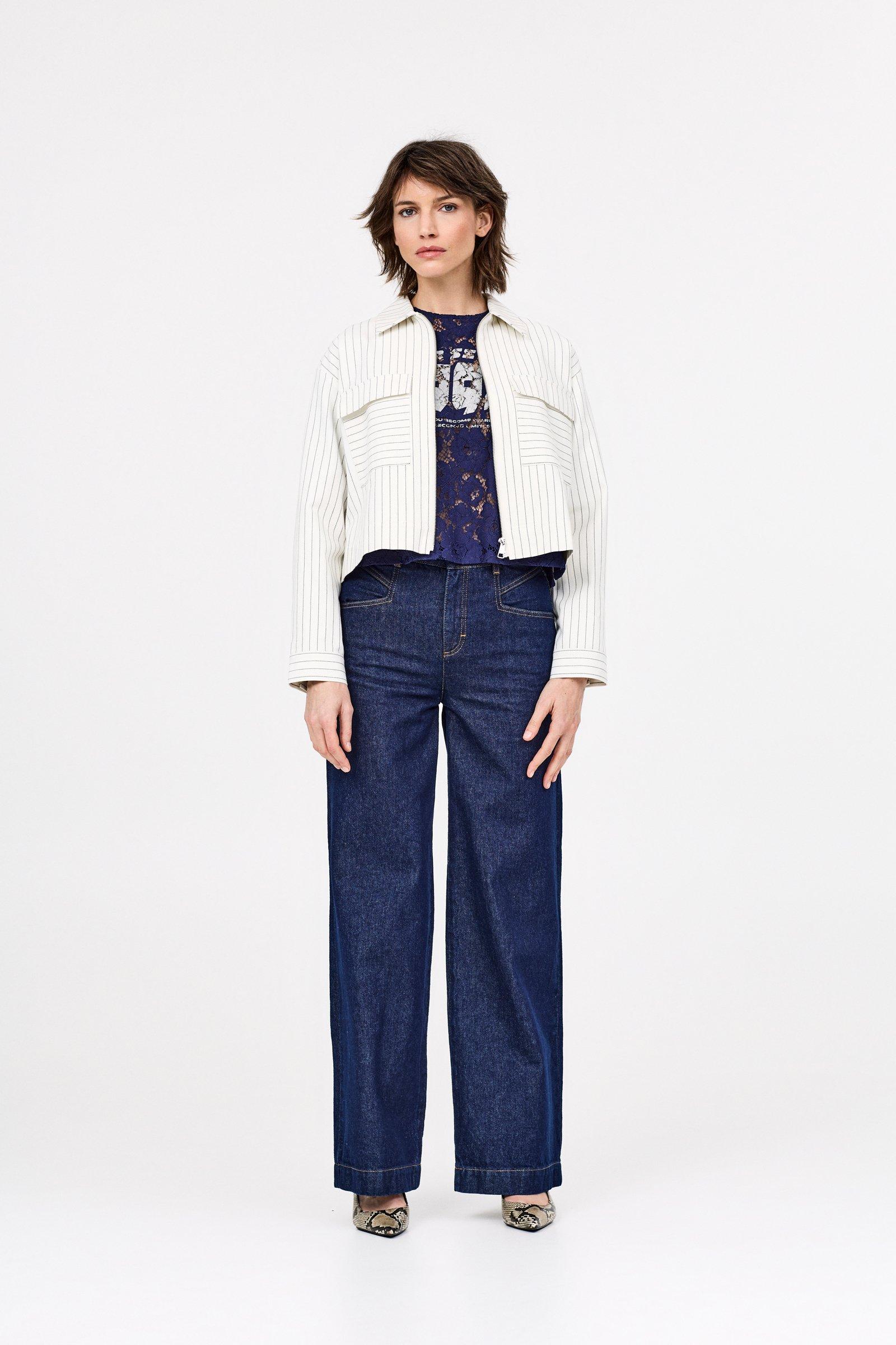 CKS - TIRIANO - t-shirt korte mouwen - donkerblauw