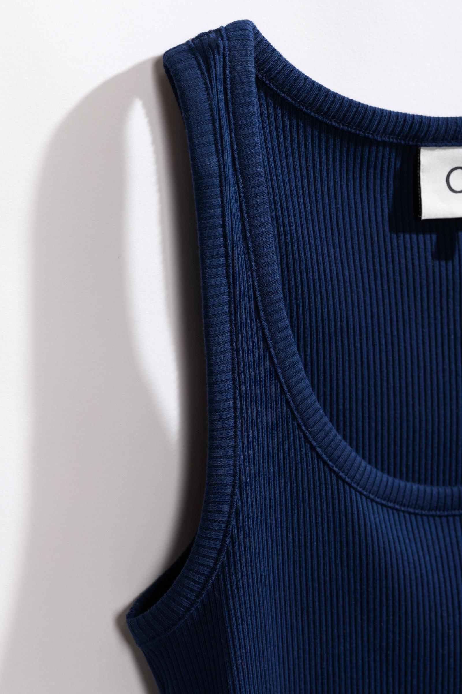 CKS - TANK - d&eacute;bardeur - bleu fonc&eacute;