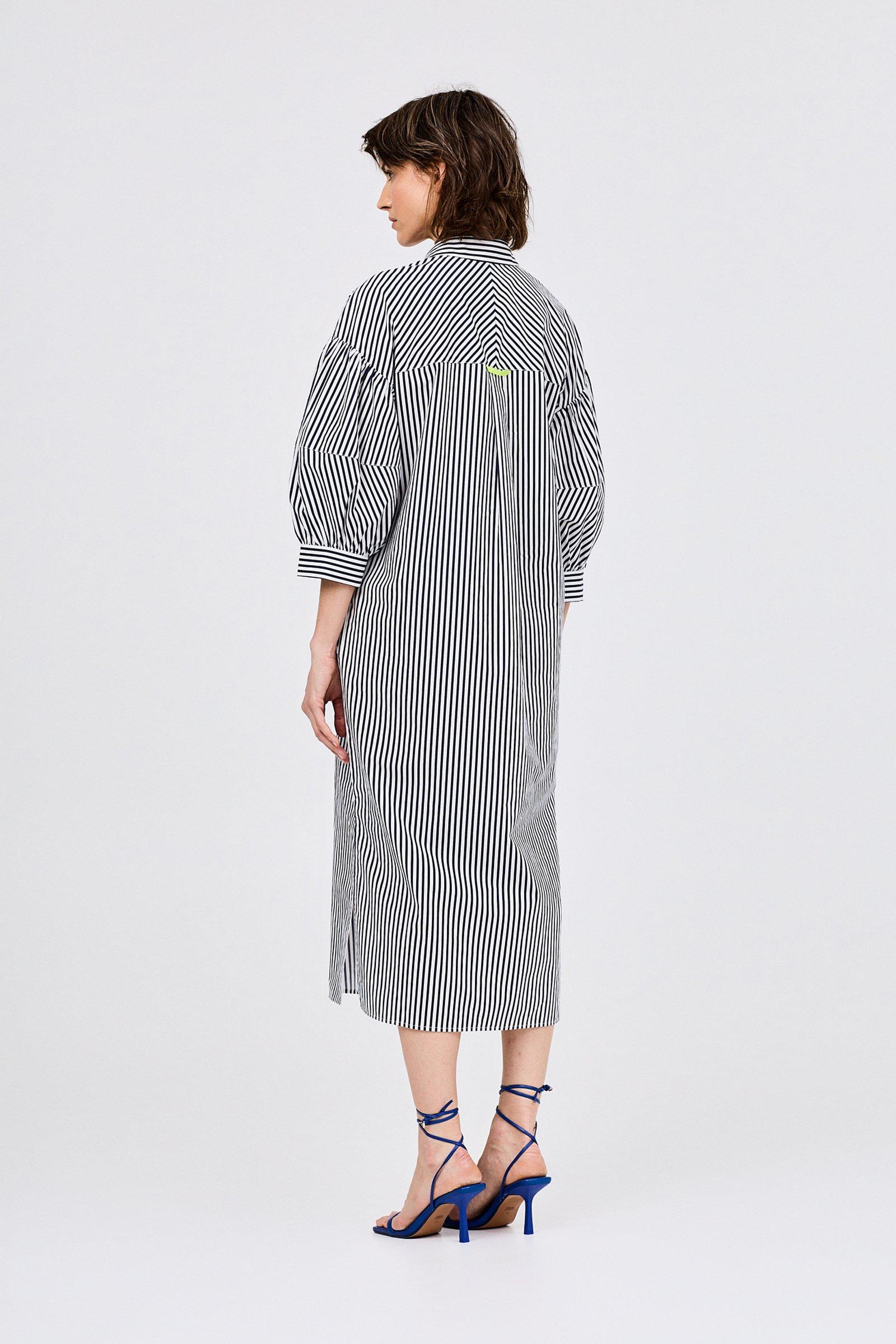 CKS - DINOX - robe longue - bleu fonc&eacute;