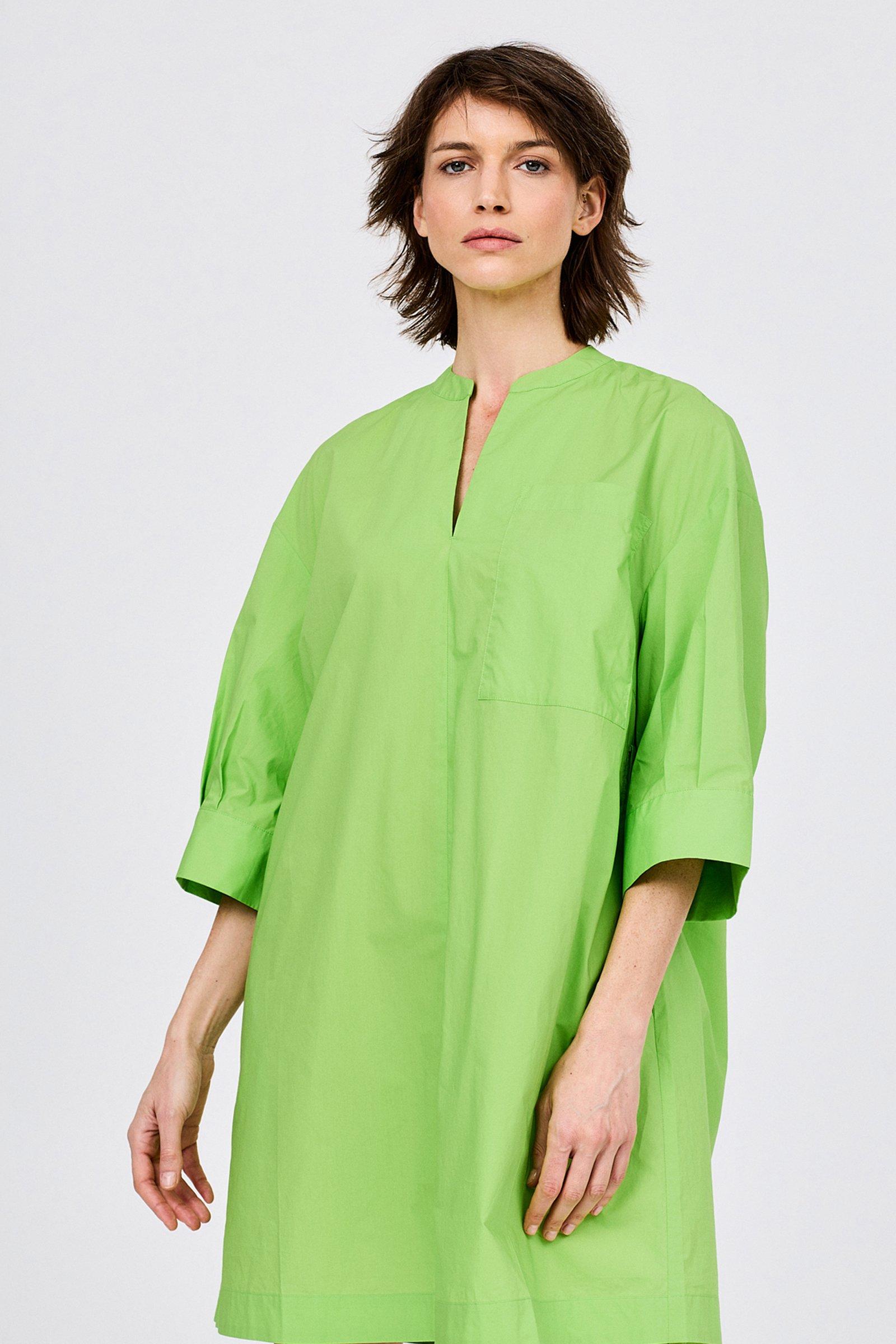 CKS - DREW - short dress - bright green