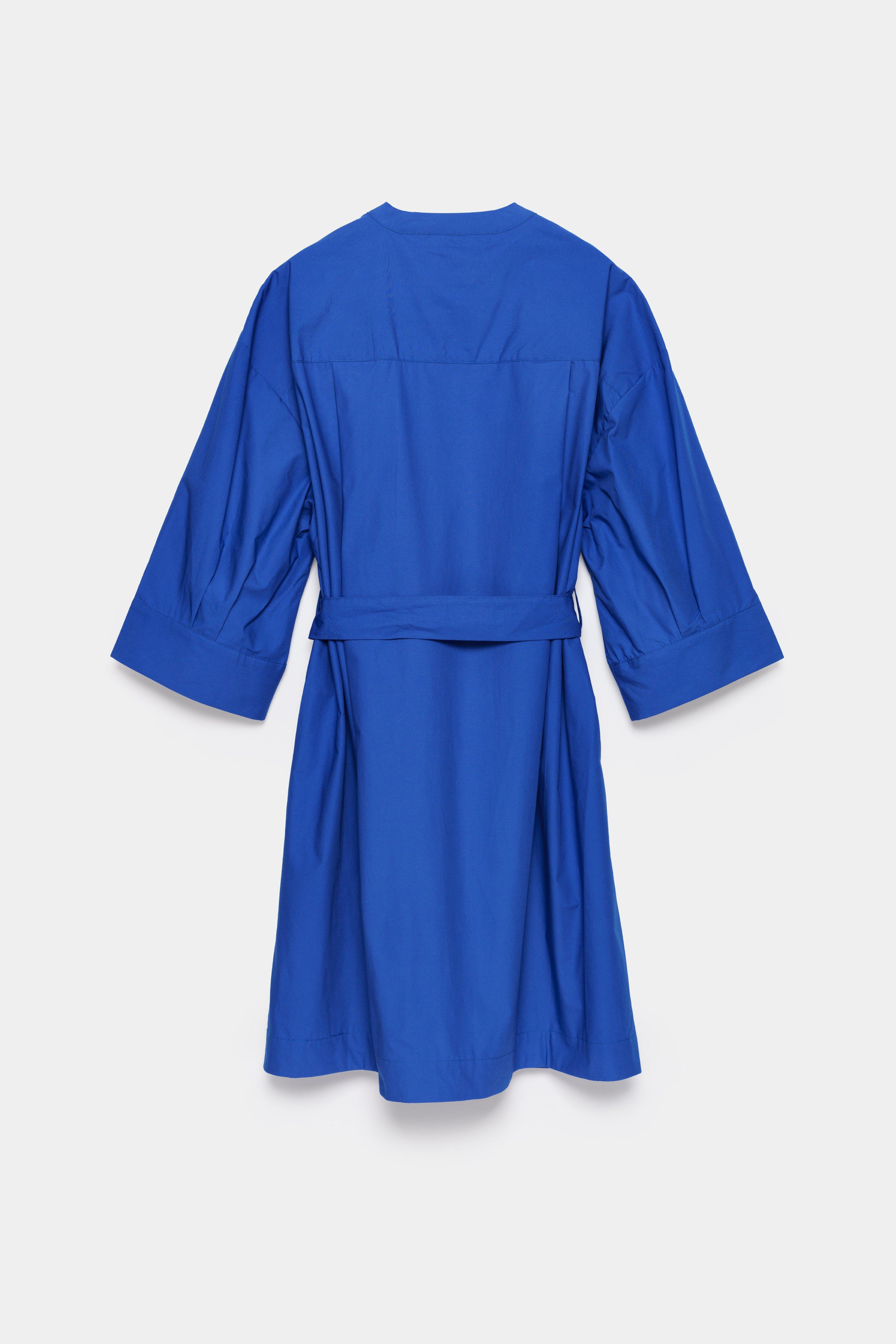 CKS - DREW - korte jurk - intens blauw