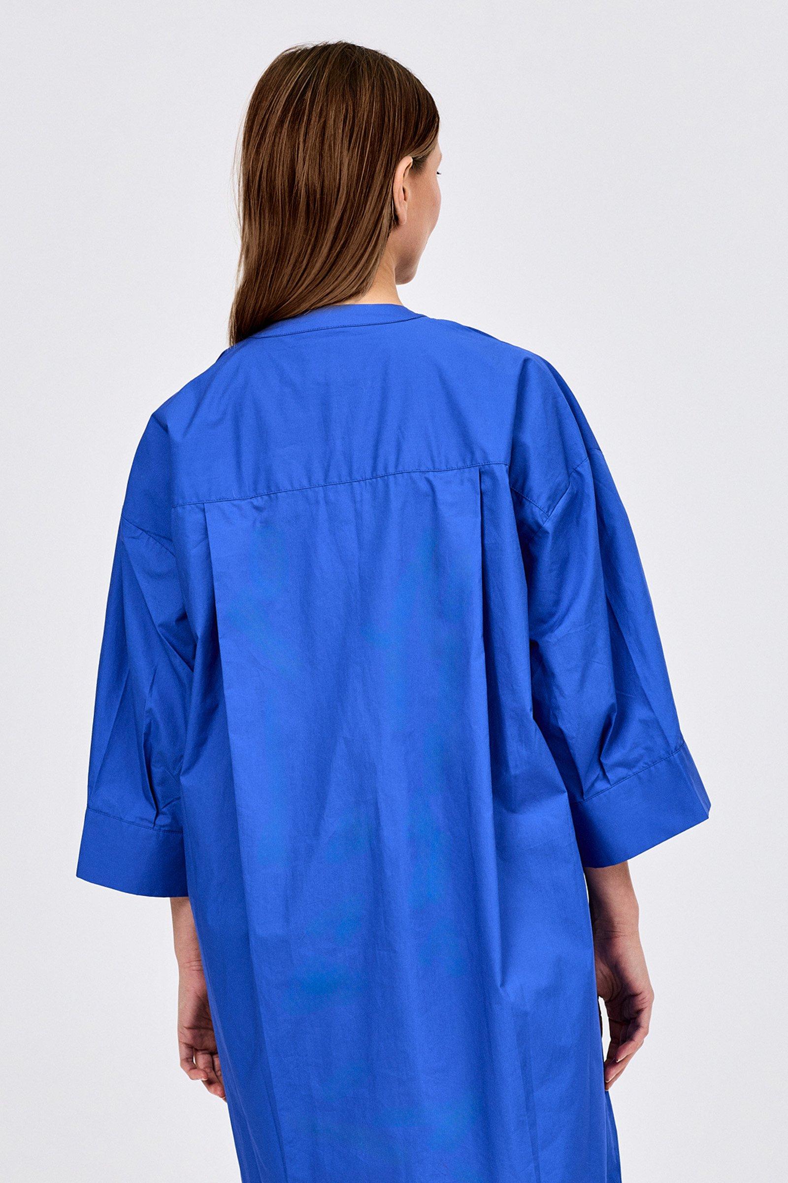 CKS - DREW - korte jurk - intens blauw